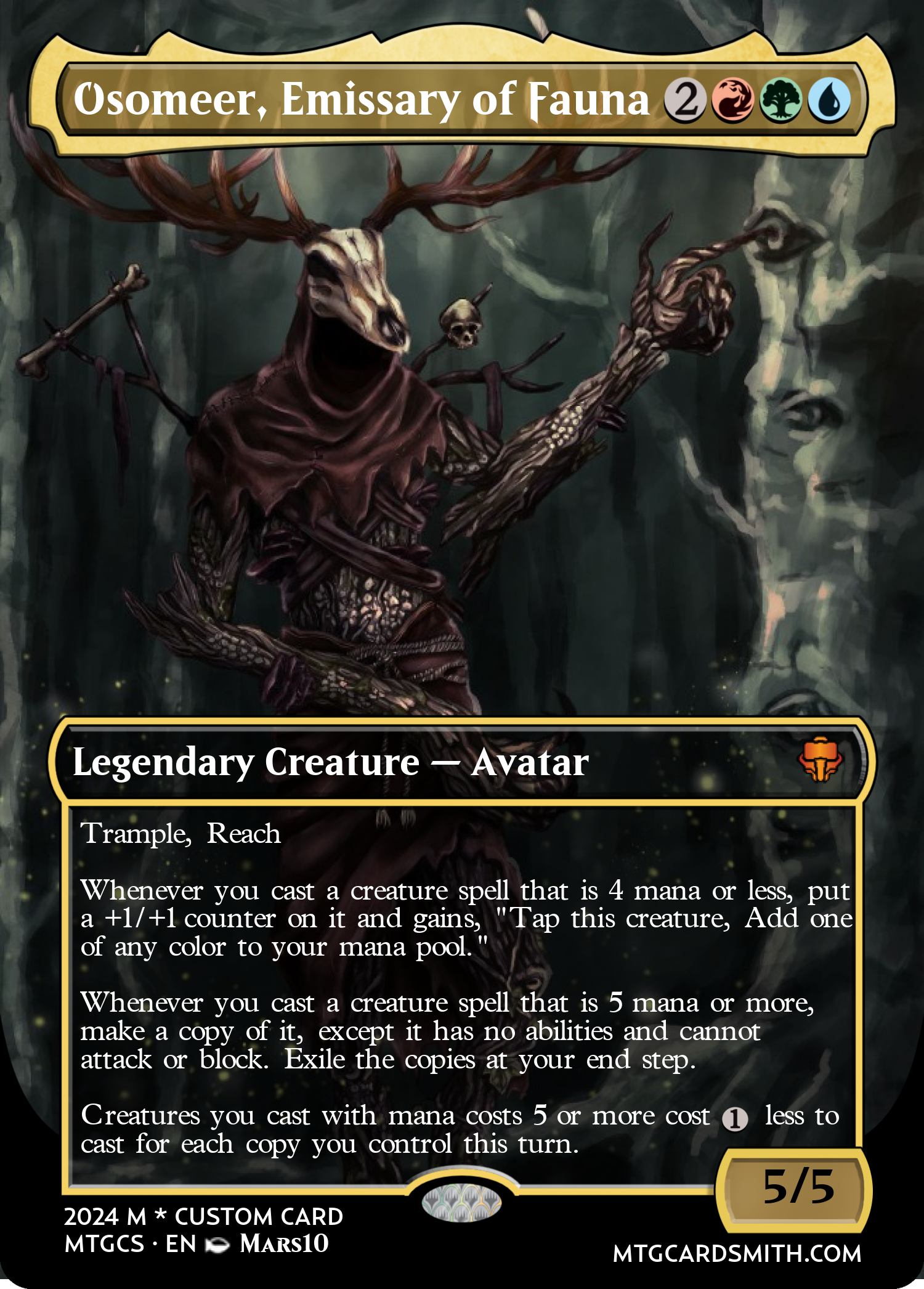Osomeer, Emissary of Fauna
