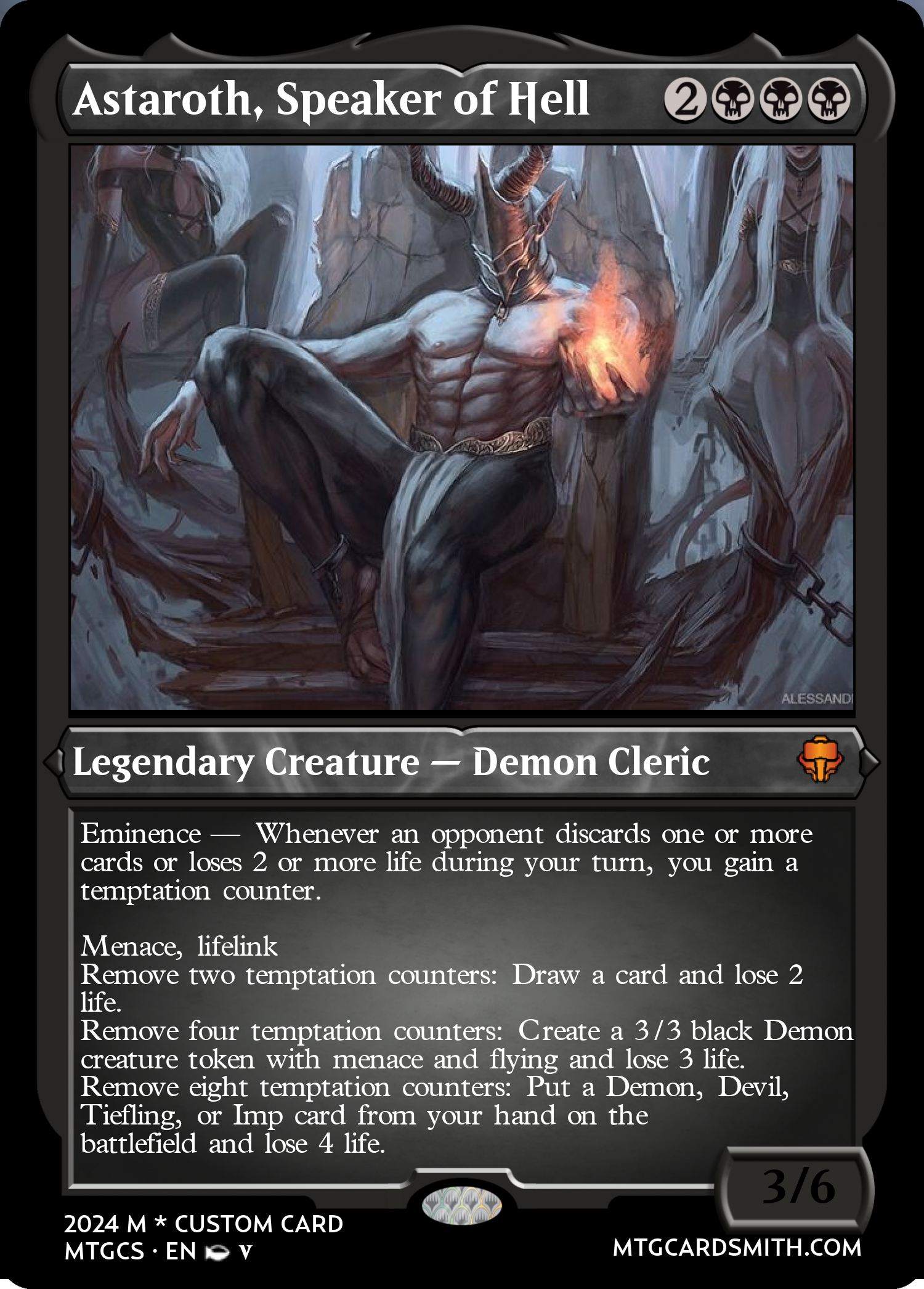 Astaroth, Speaker of Hell