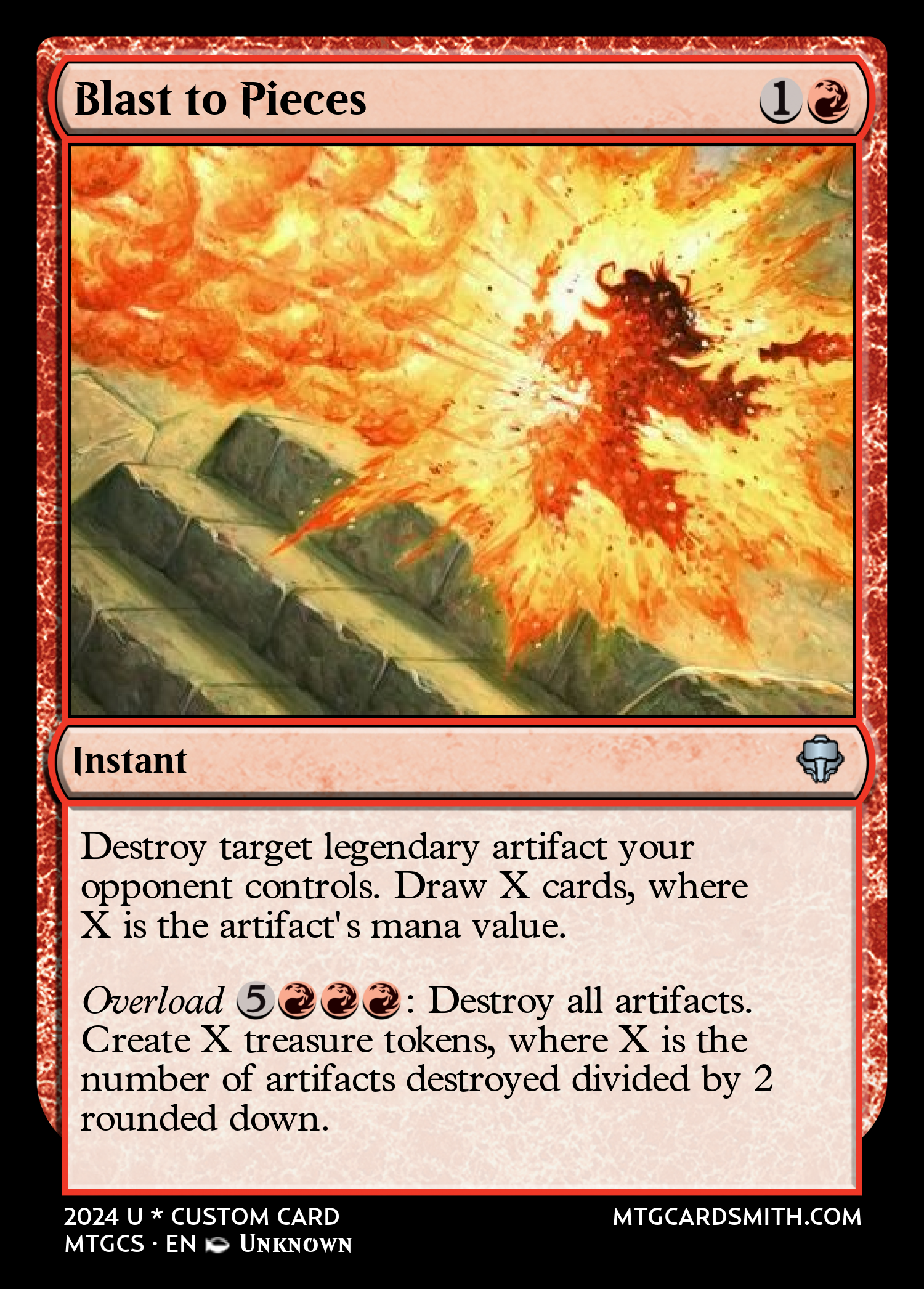 Blast to Pieces