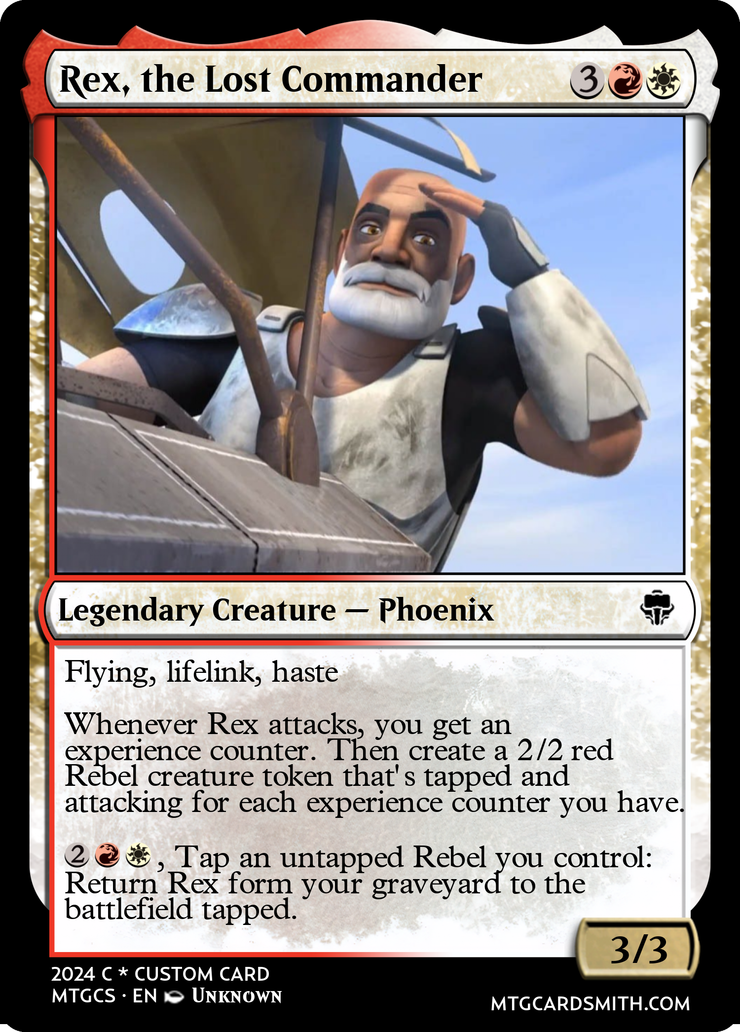 Rex, the Lost Commander