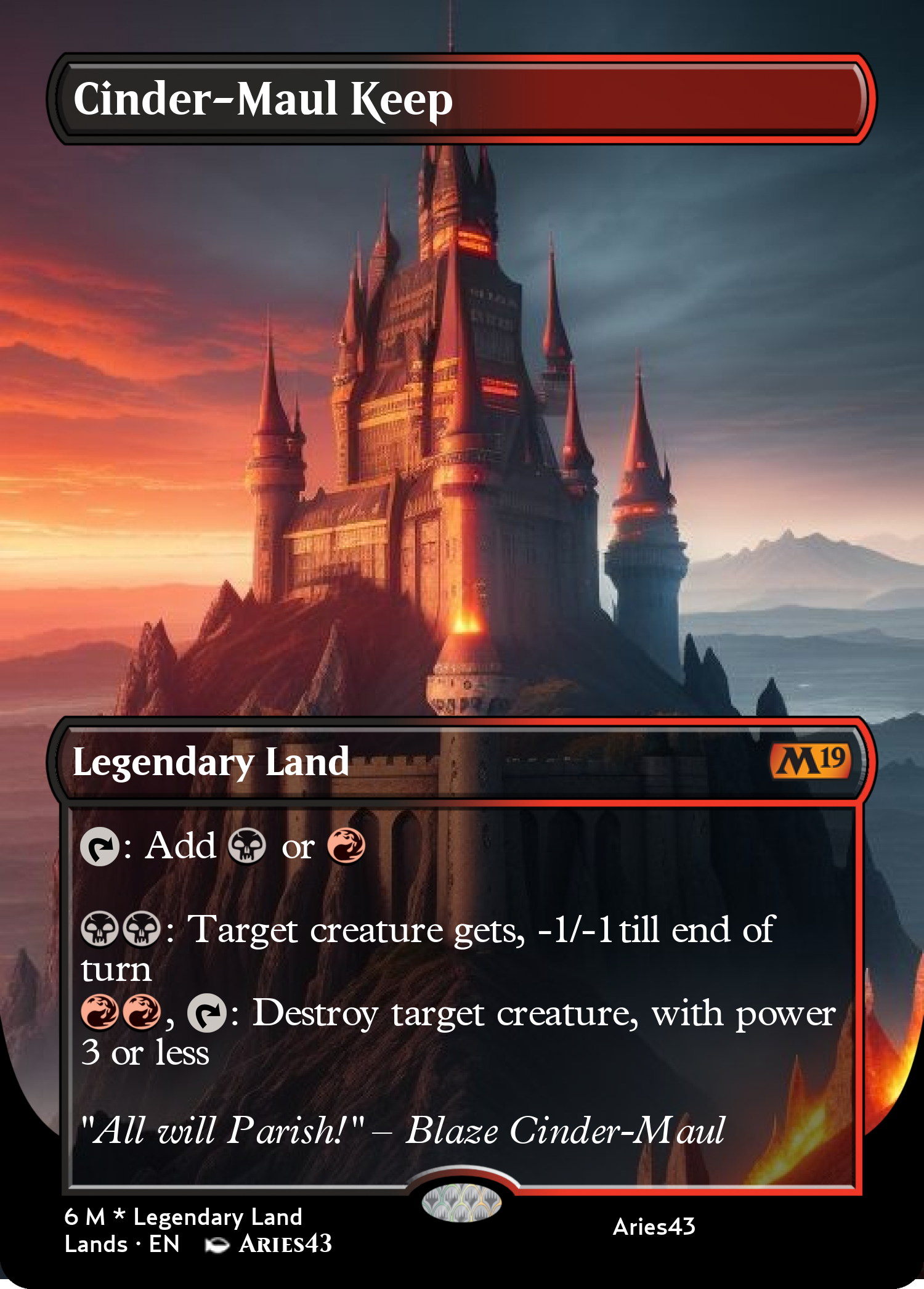 Cinder-Maul Keep