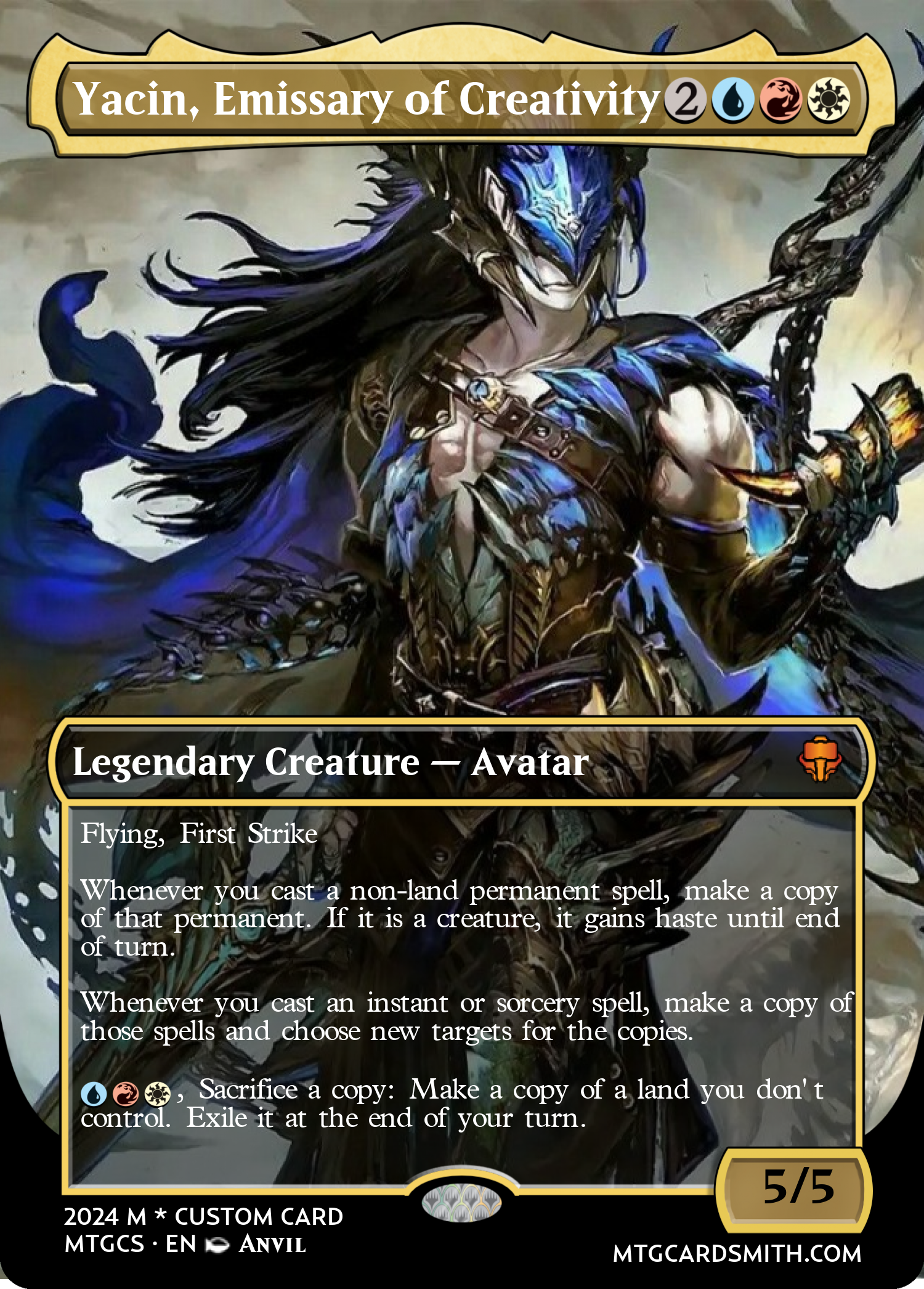Yacin, Emissary of Creativity