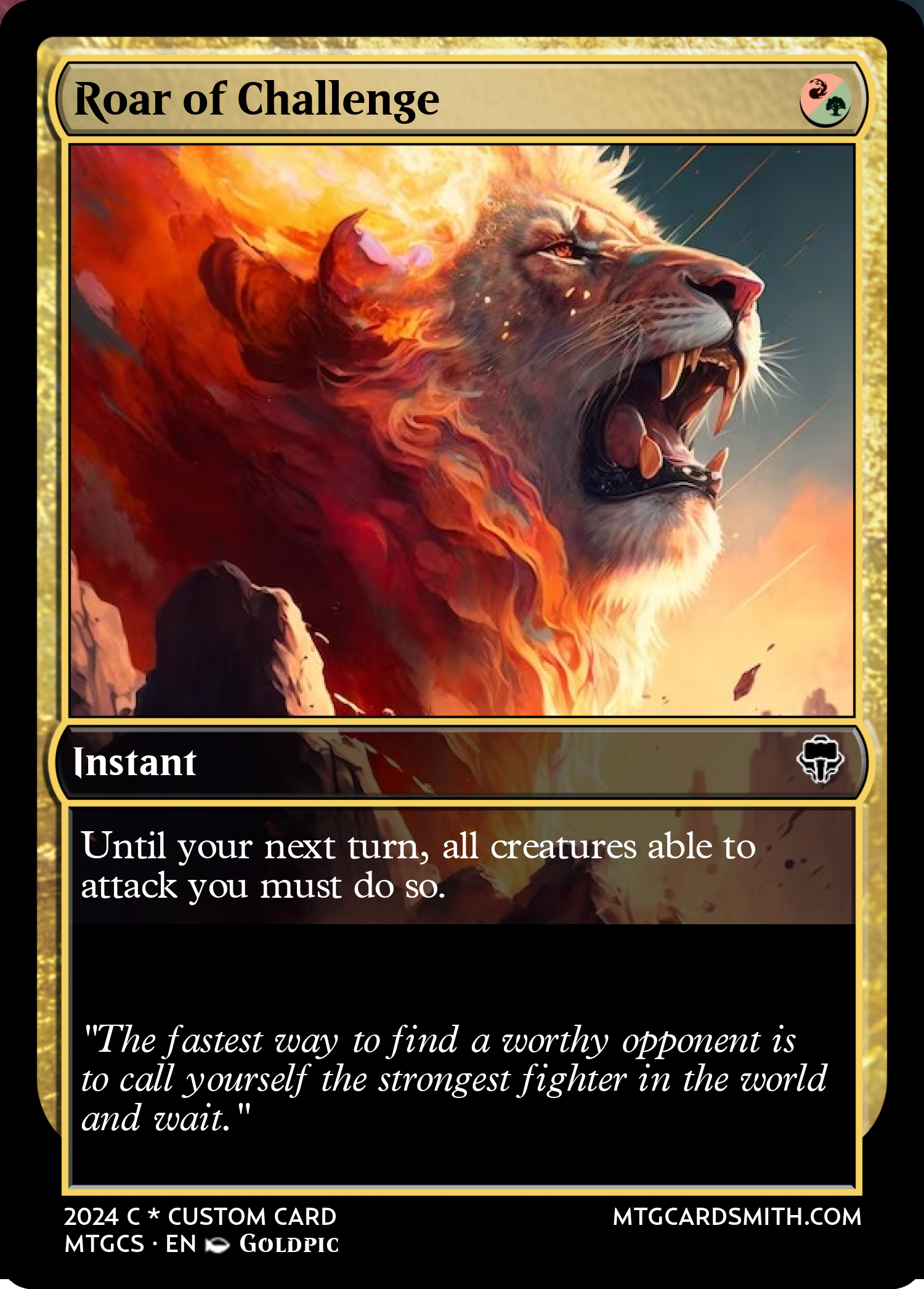 Roar of Challenge