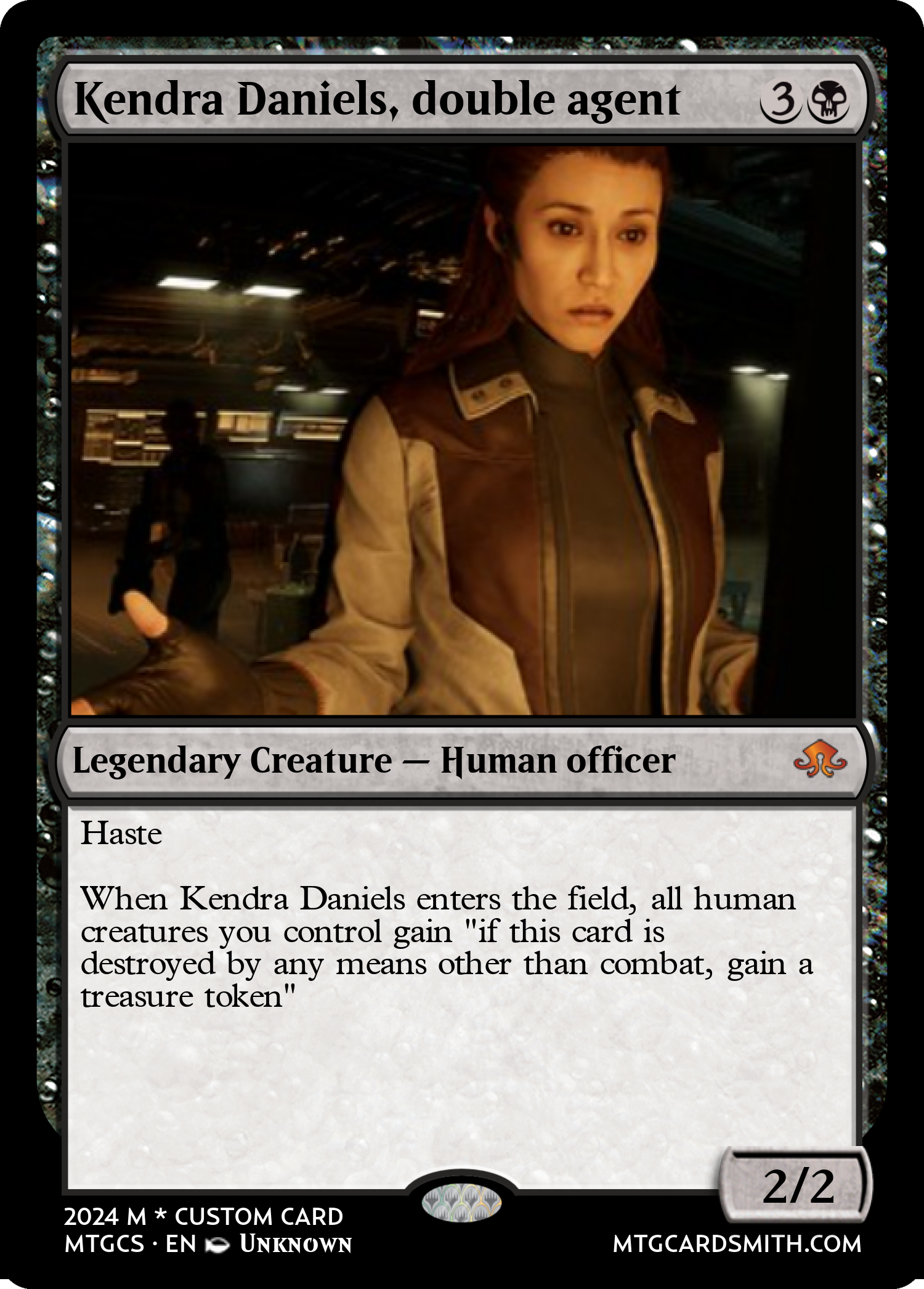 Kendra Daniels, double agent