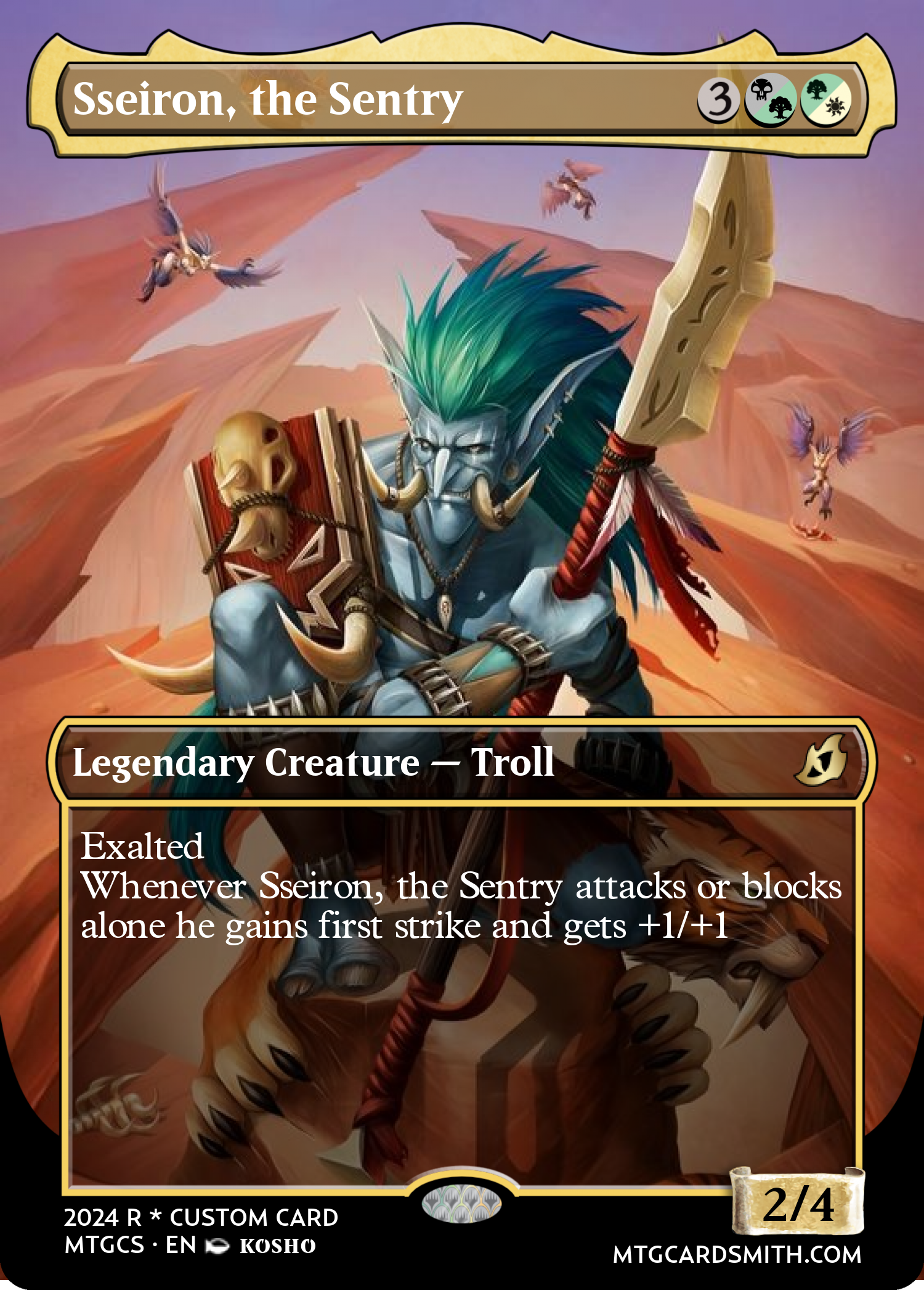 Sseiron, the Sentry