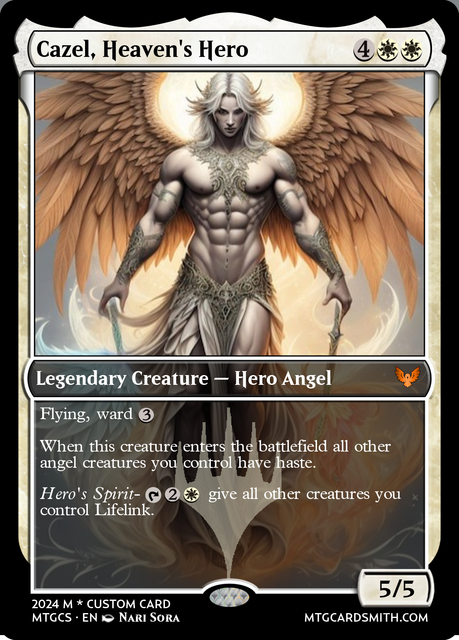 Cazel, Heaven's Hero