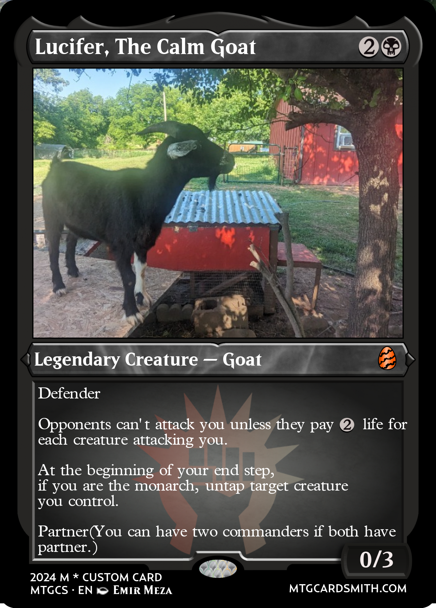 Lucifer, The Calm Goat