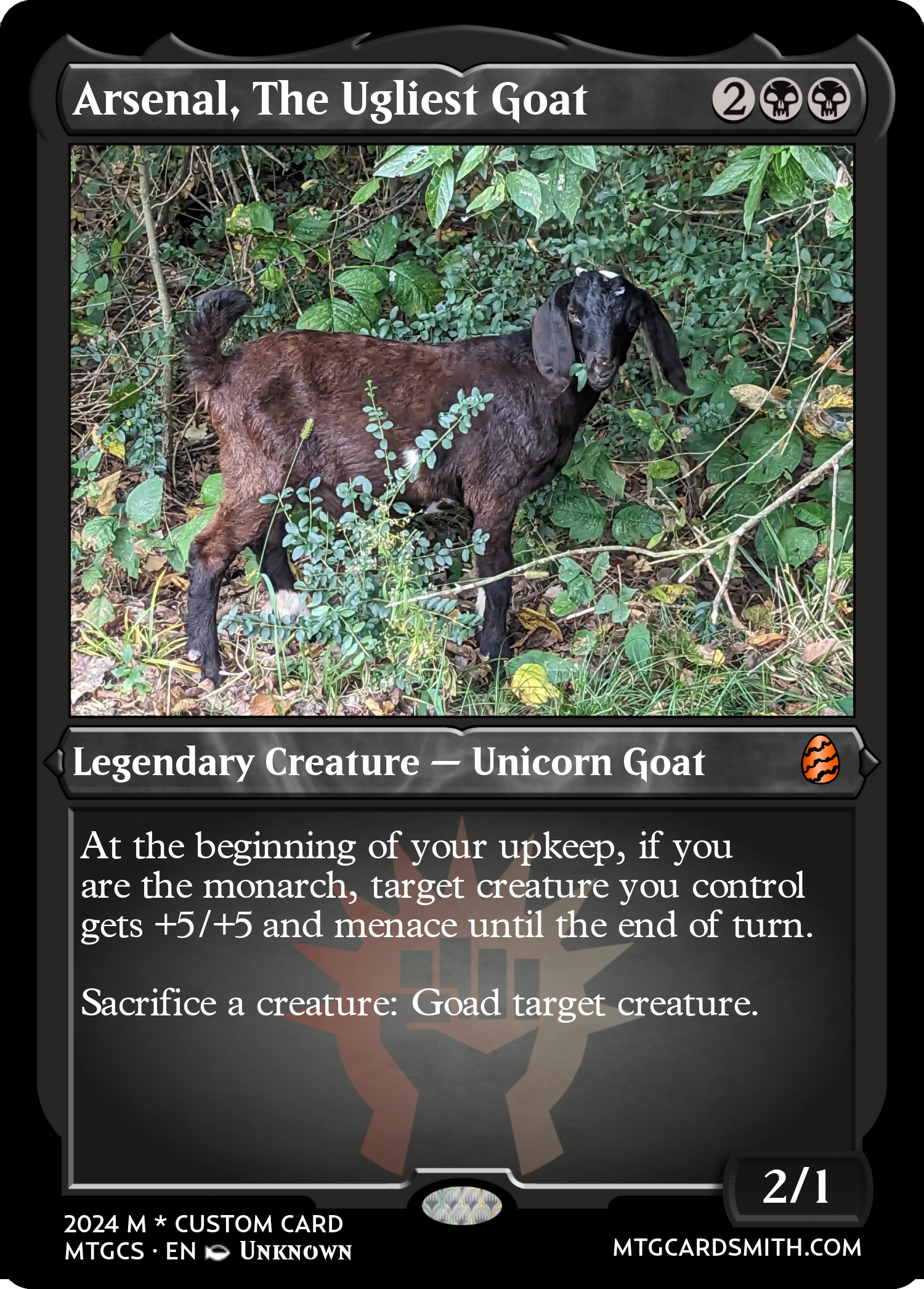 Arsenal, The Ugliest Goat
