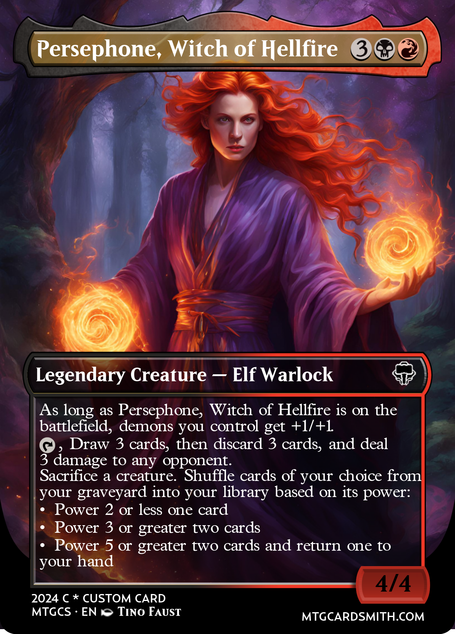 Persephone, Witch of Hellfire