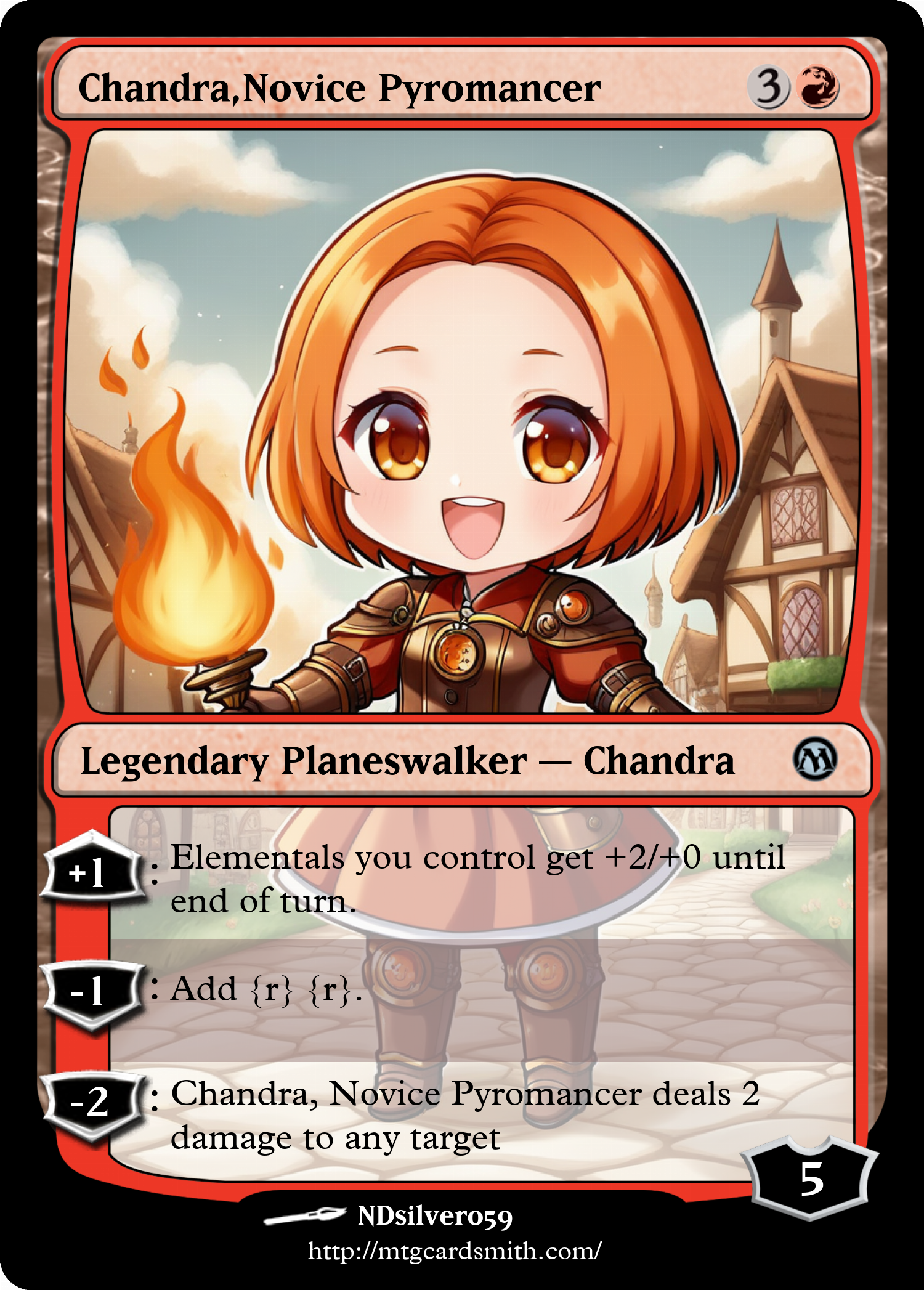Chandra,Novice Pyromancer