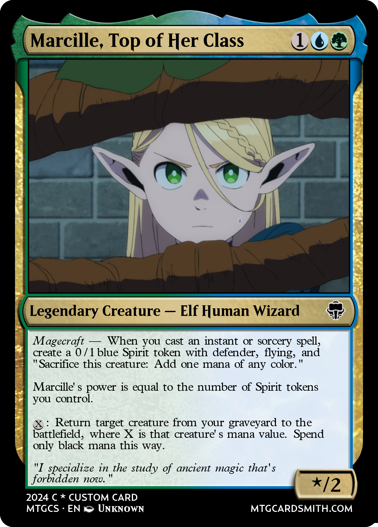 Marcille, Top of Her Class