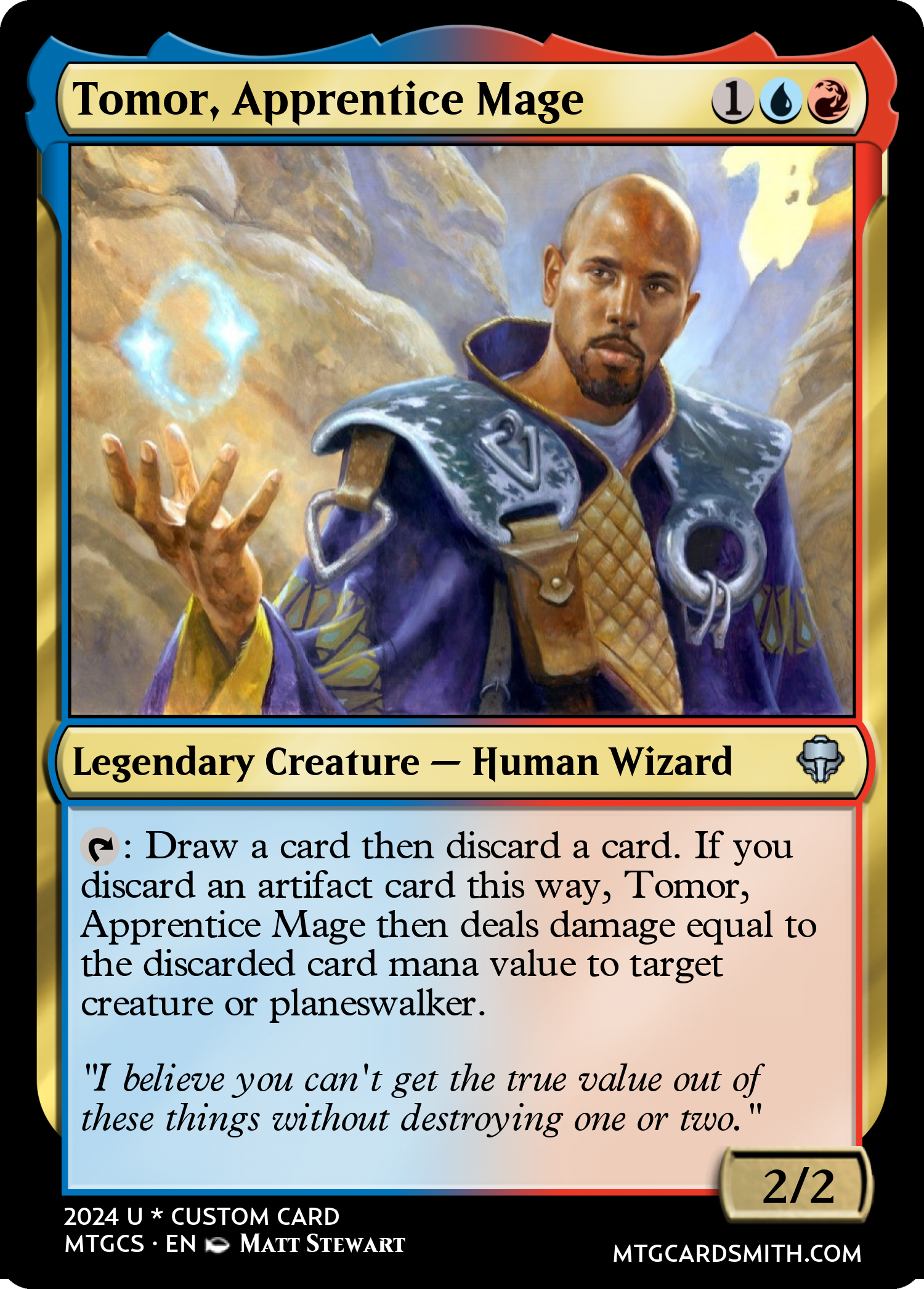 Tomor, Apprentice Mage