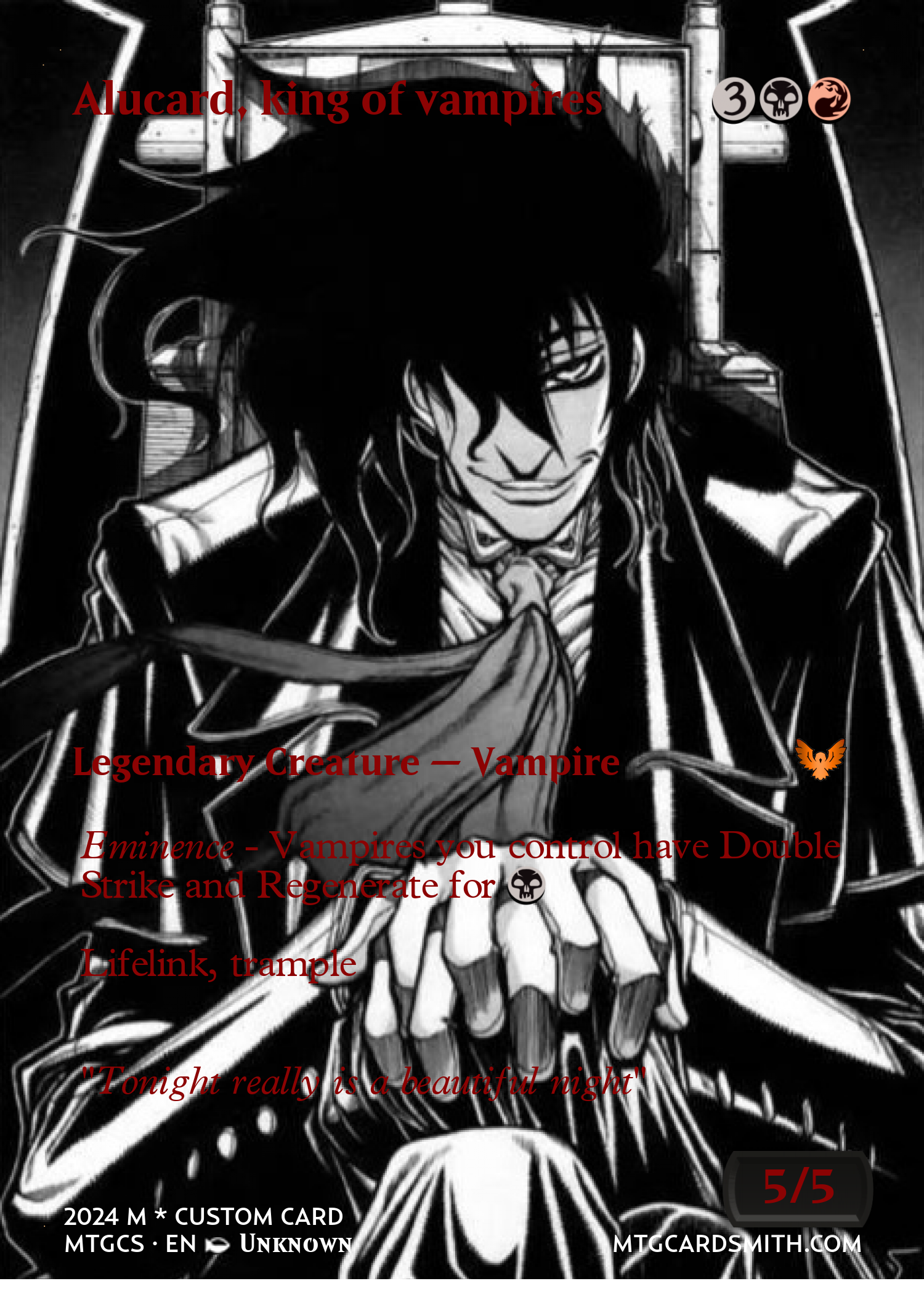 Alucard, king of vampires