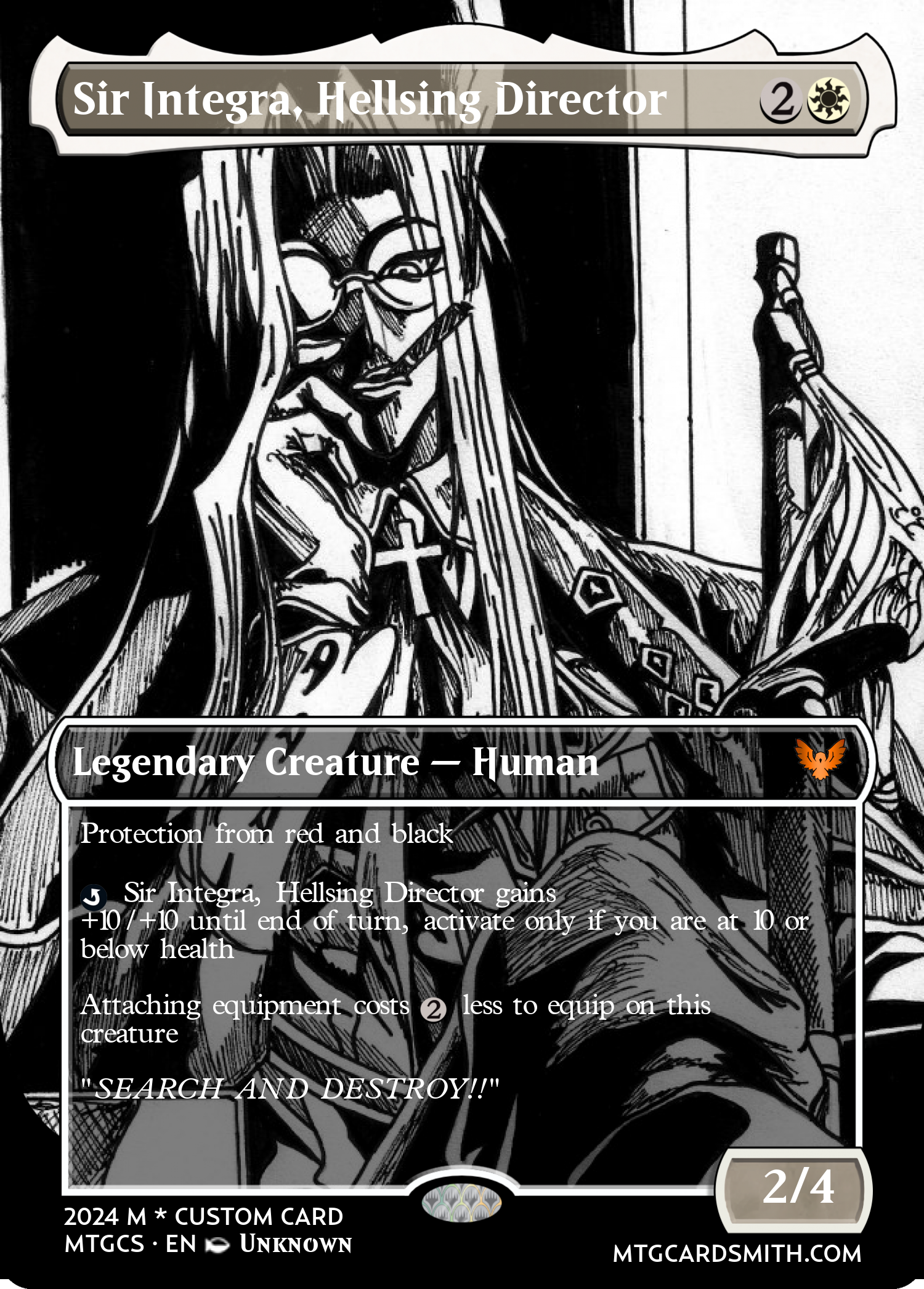 Sir Integra, Hellsing Director