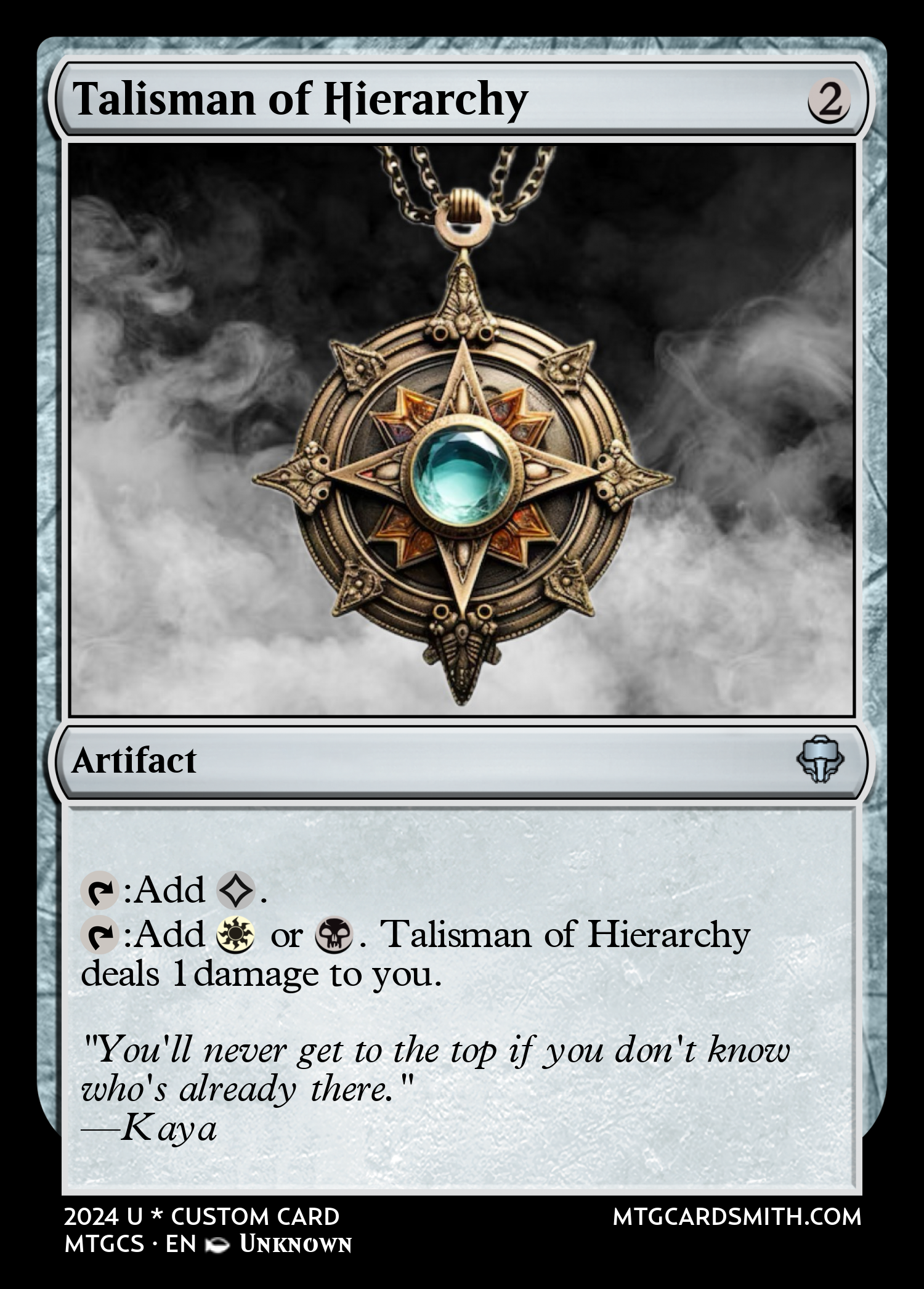 Talisman of Hierarchy 