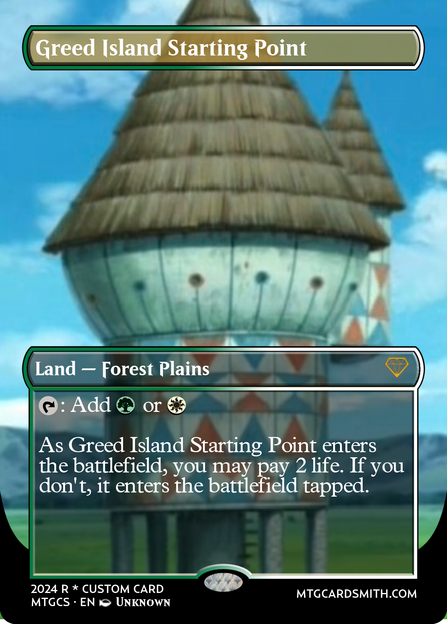 Greed Island Starting Point