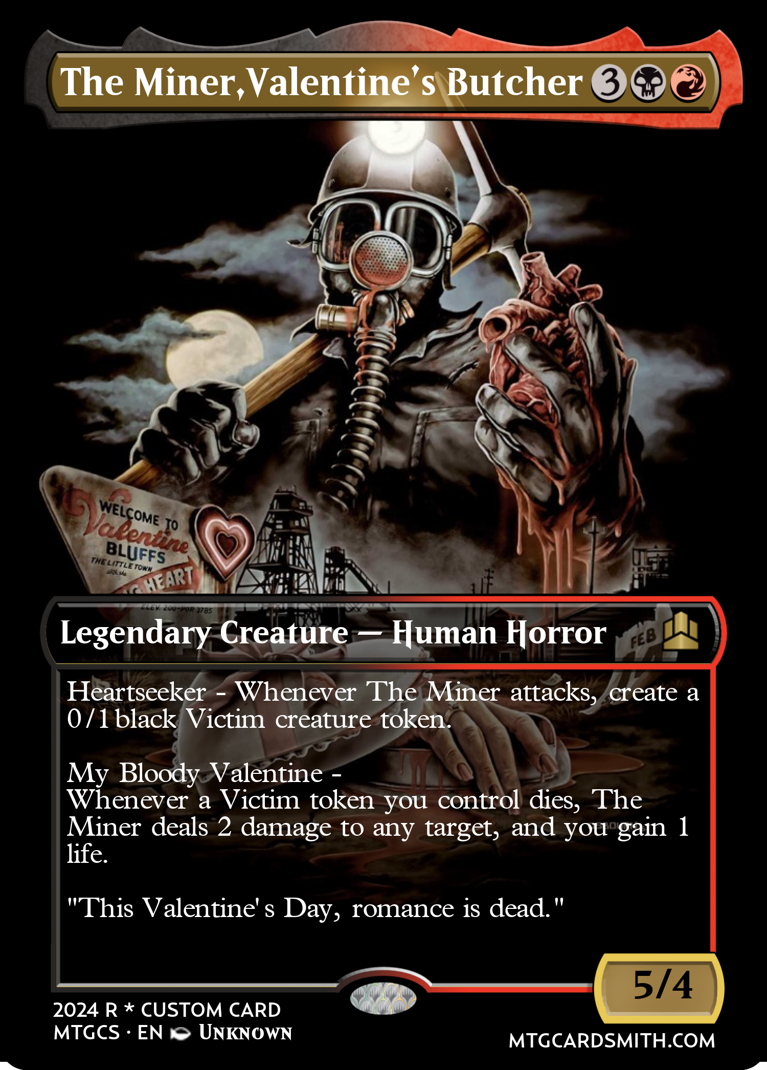 The Miner,Valentine’s Butcher