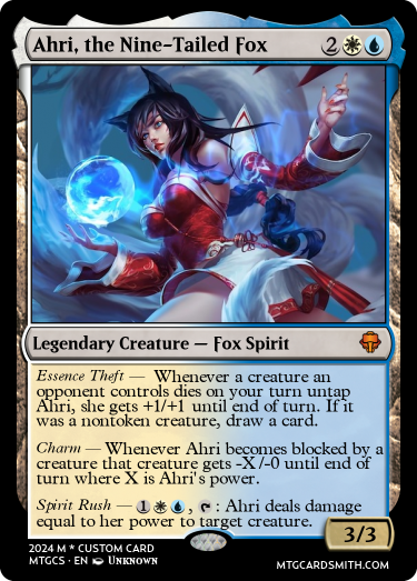 Ahri, the Nine-Tailed Fox