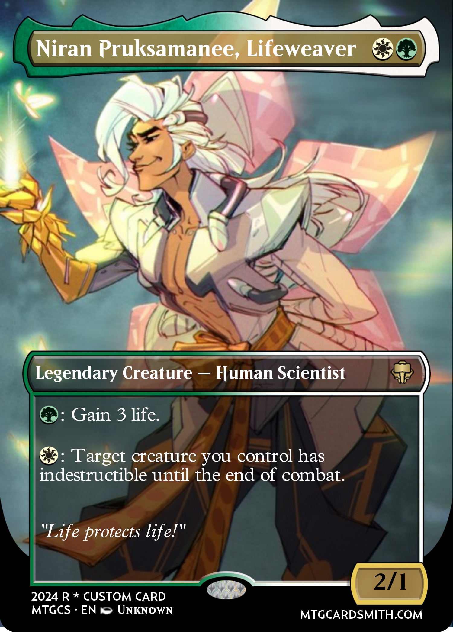 Niran Pruksamanee, Lifeweaver