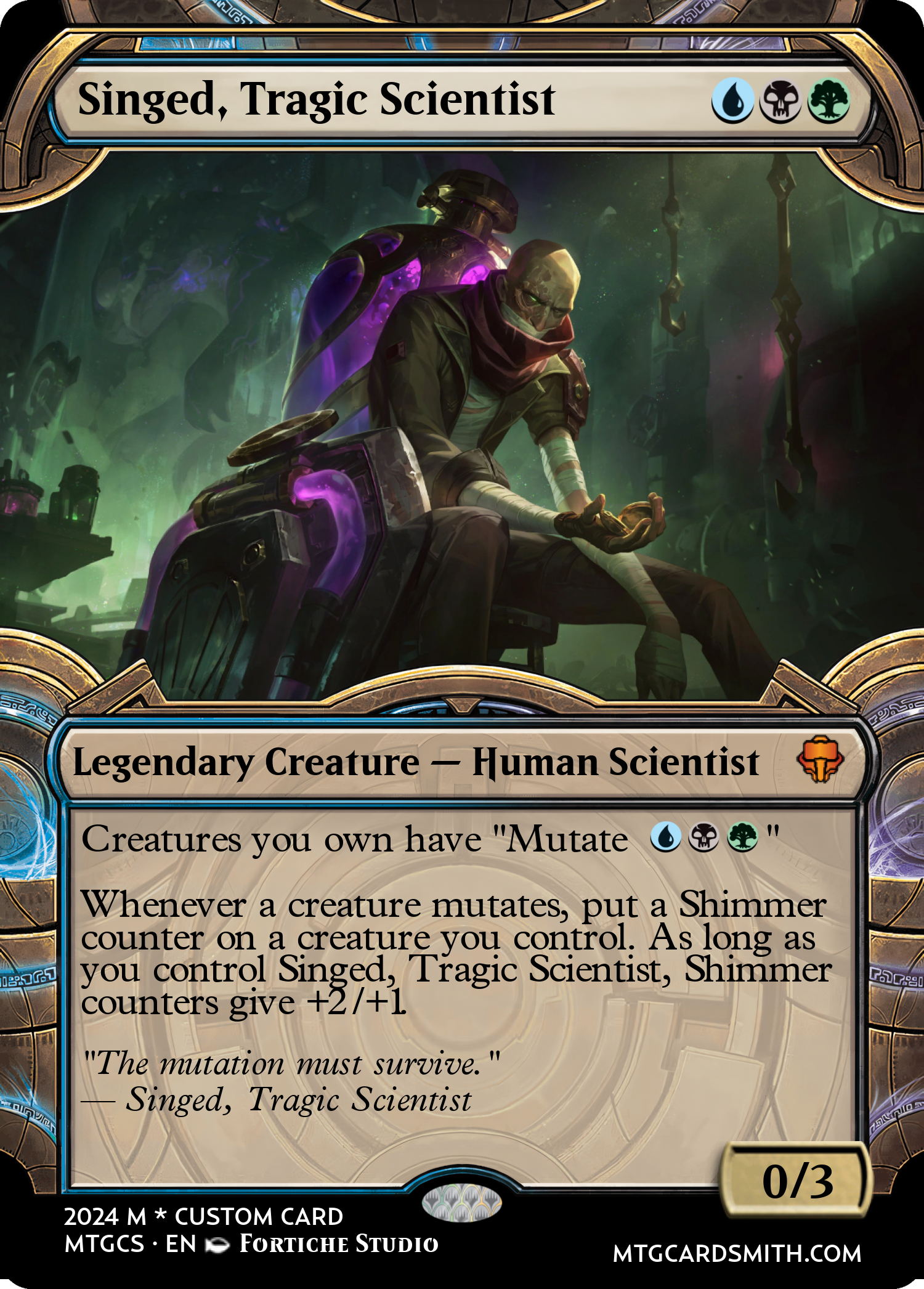 Singed, Tragic Scientist