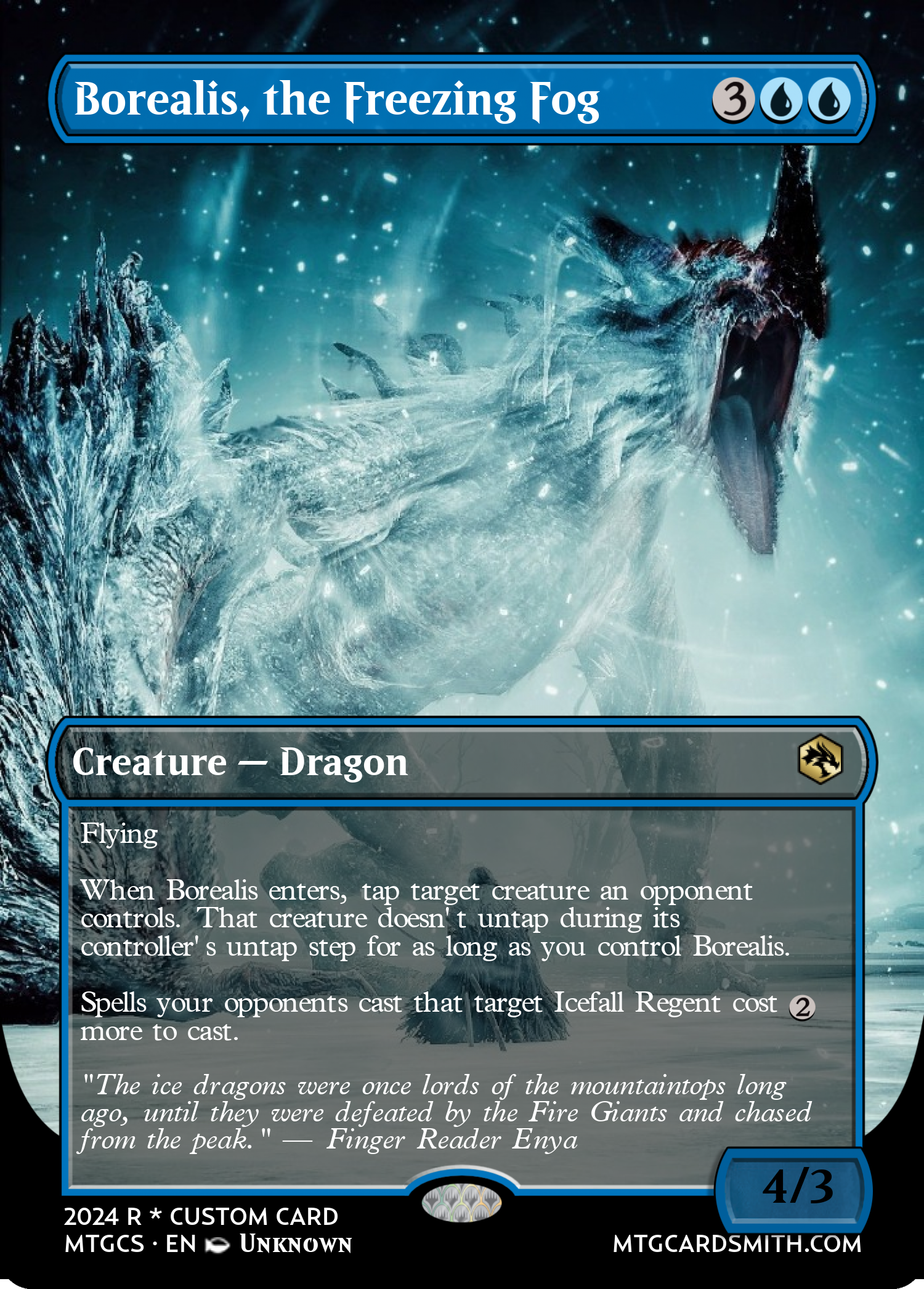 Borealis, the Freezing Fog