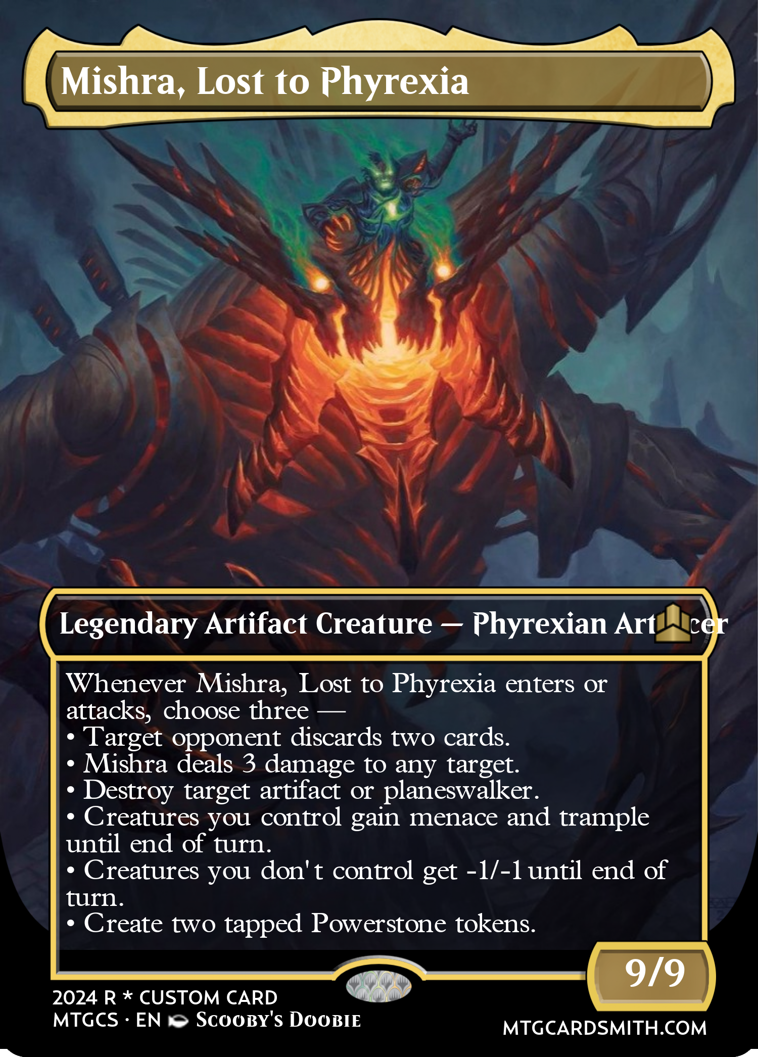 Mishra, Lost to Phyrexia