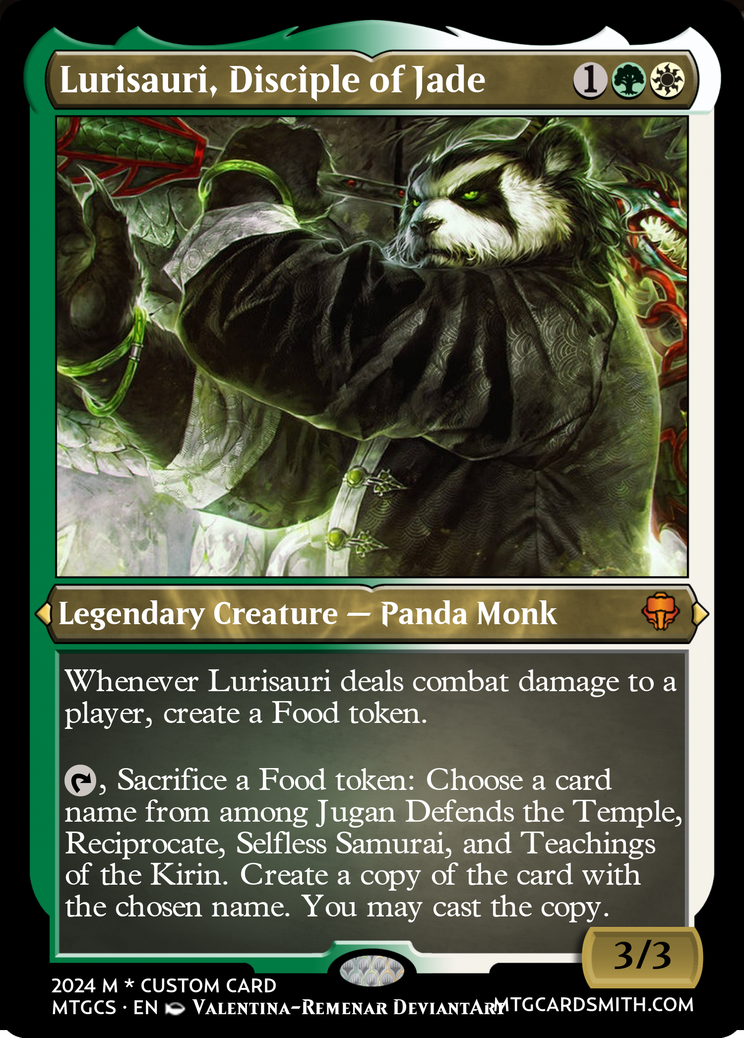 Lurisauri, Disciple of Jade