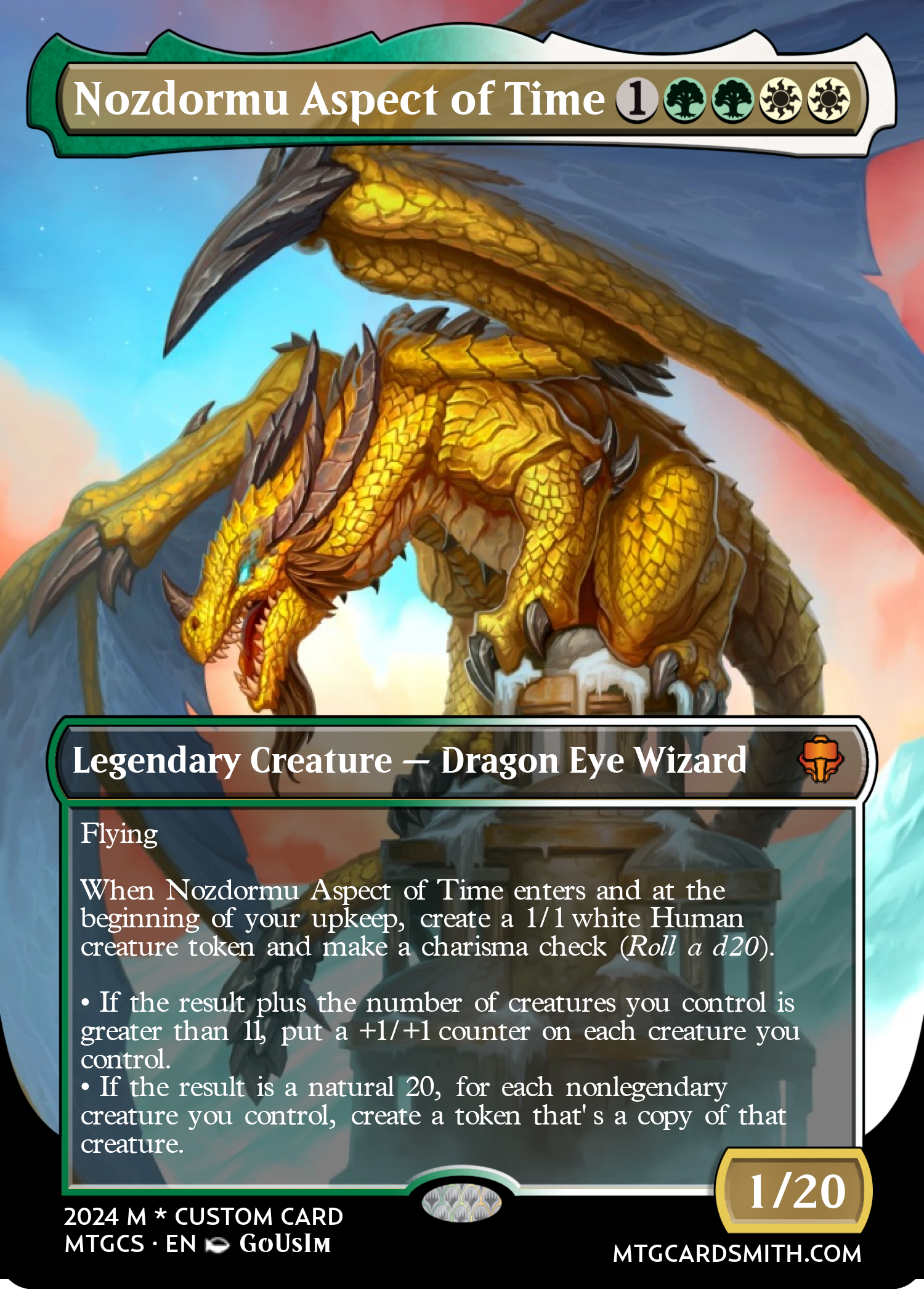 Nozdormu Aspect of Time