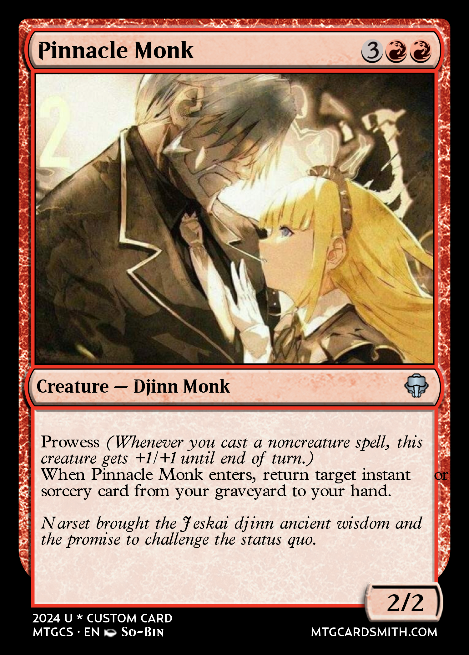 Pinnacle Monk