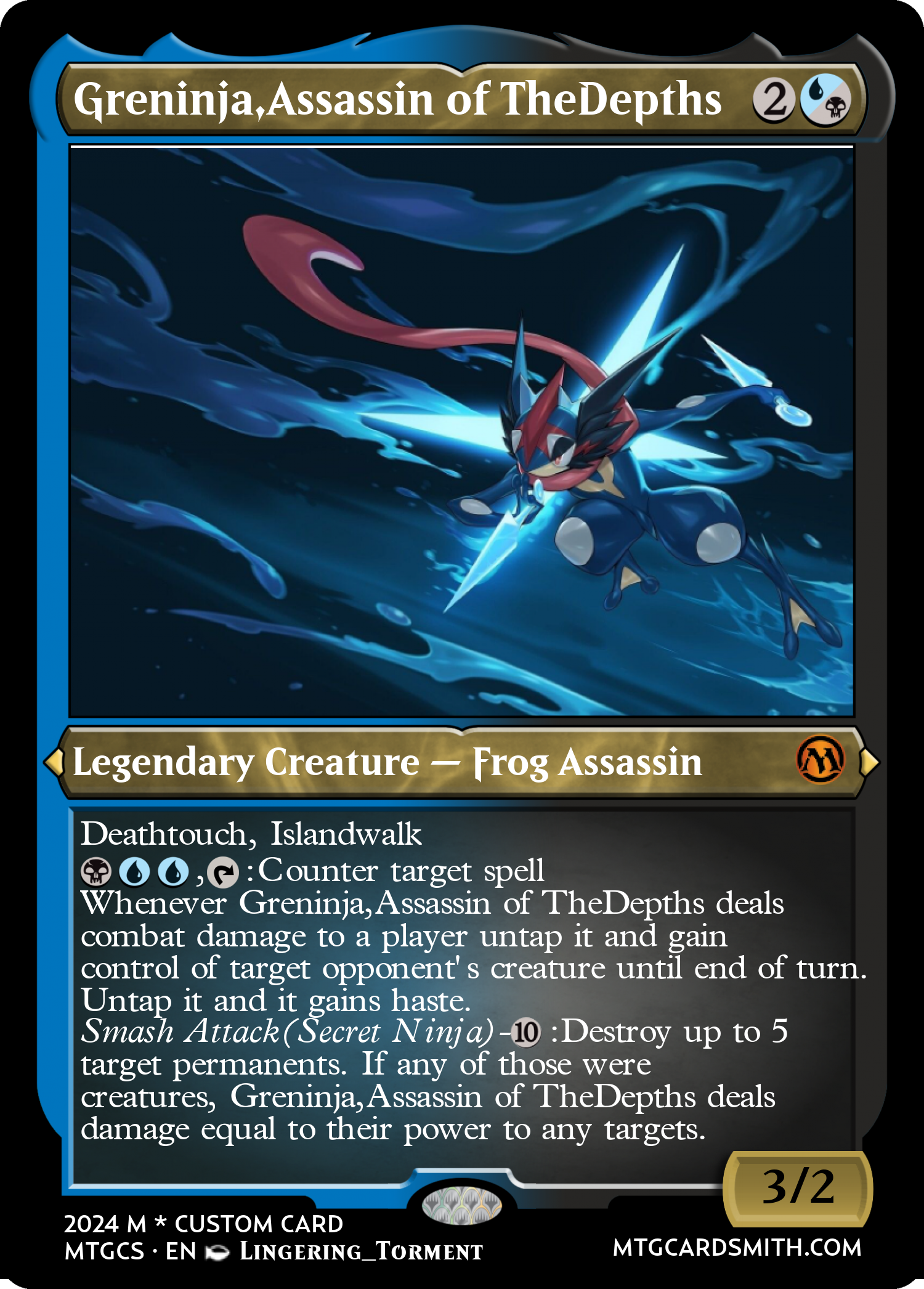 Greninja,Assassin of TheDepths