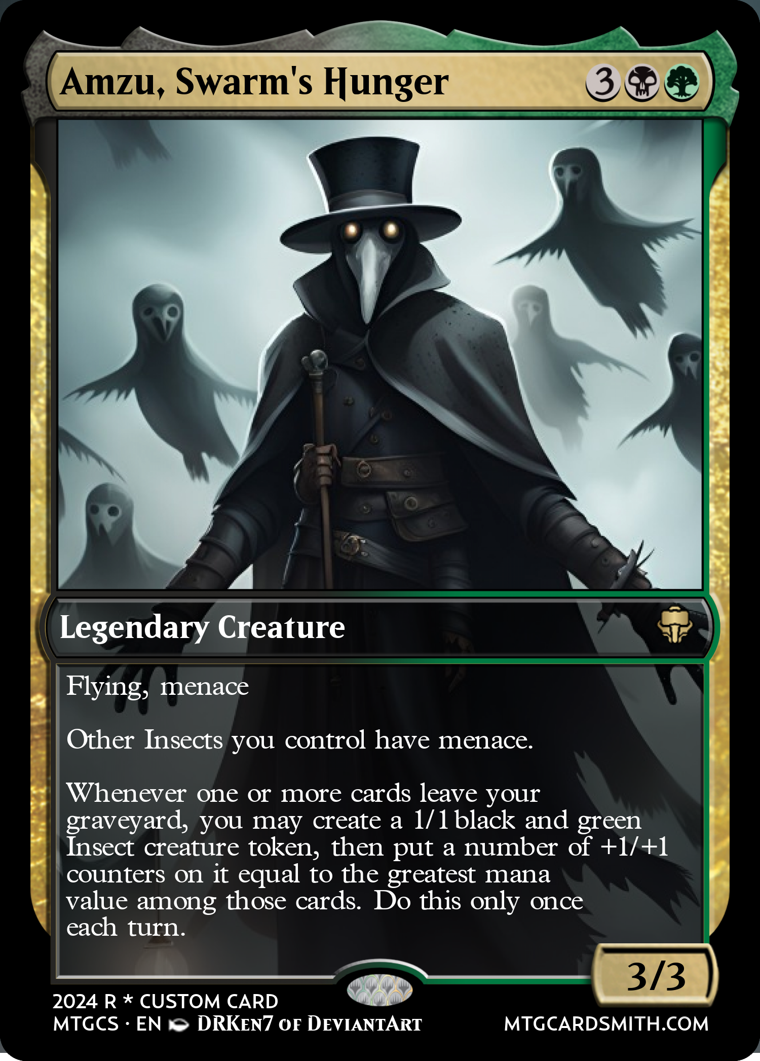 Amzu, Swarm's Hunger
