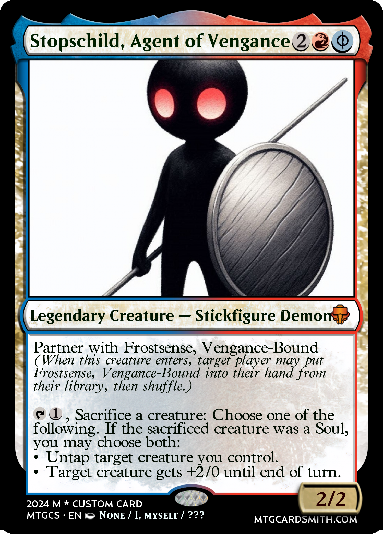 Stopschild, Agent of Vengance