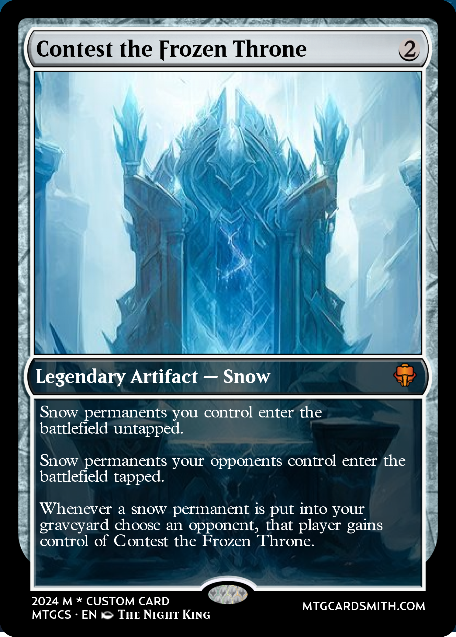 Contest the Frozen Throne