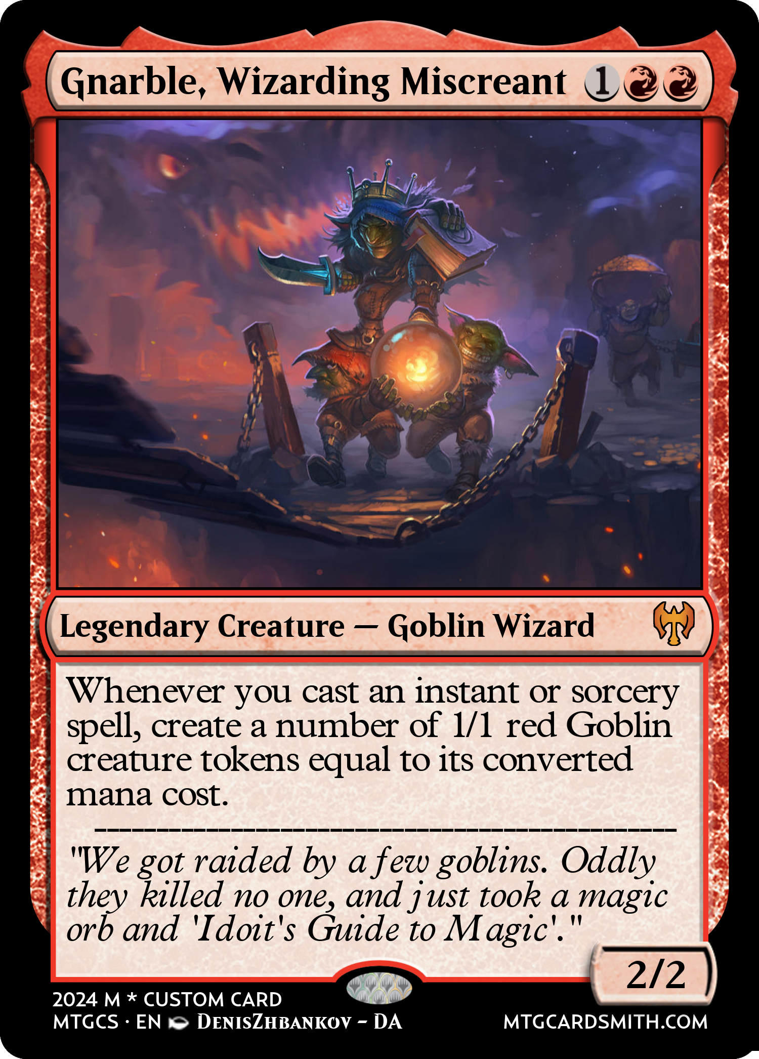 Gnarble, Wizarding Miscreant
