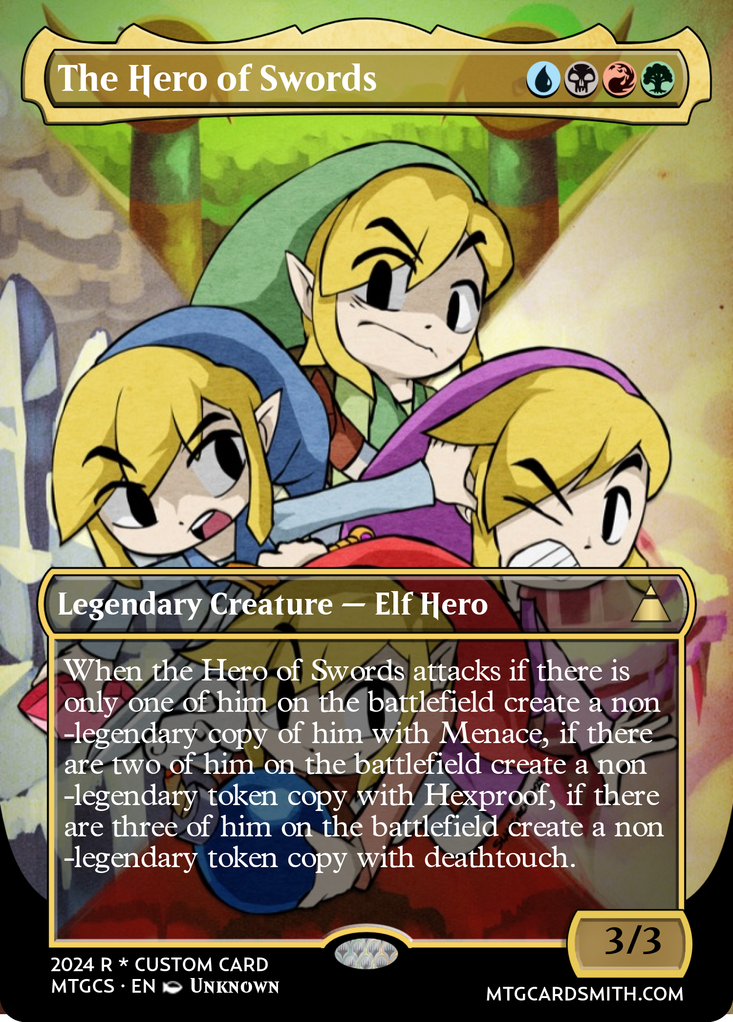 The Hero of Swords