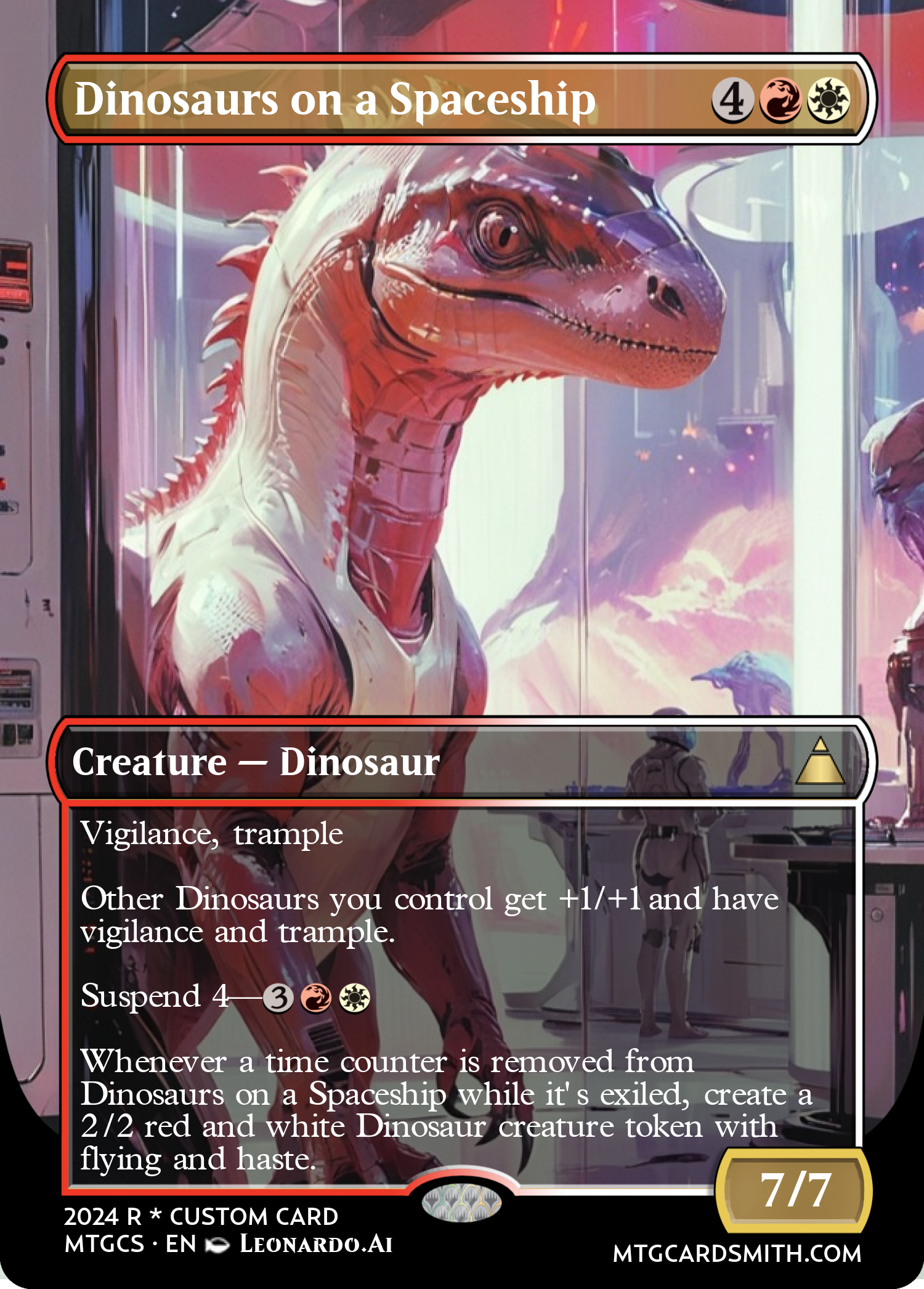 Dinosaurs on a Spaceship