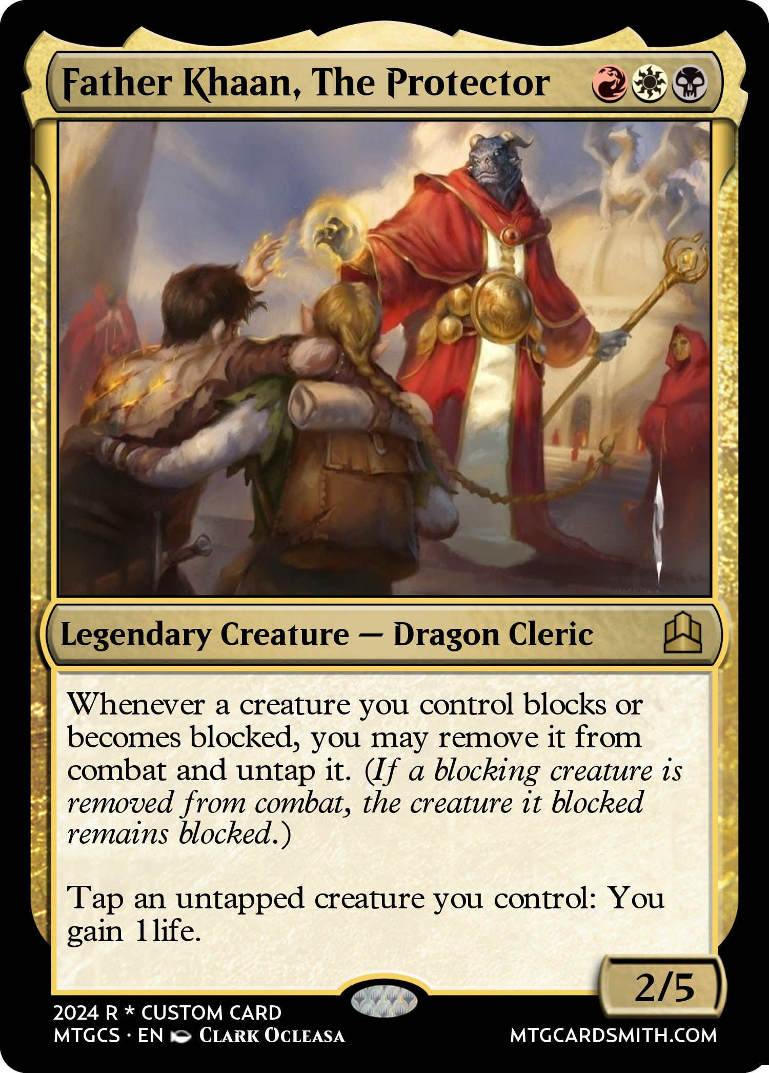 Father Khaan, The Protector