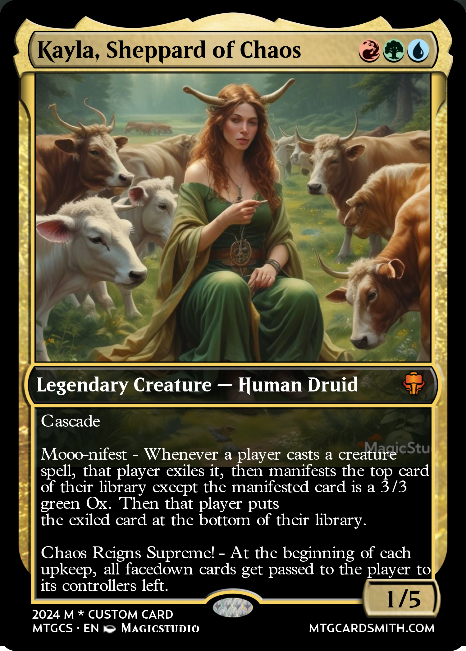 Kayla, Sheppard of Chaos