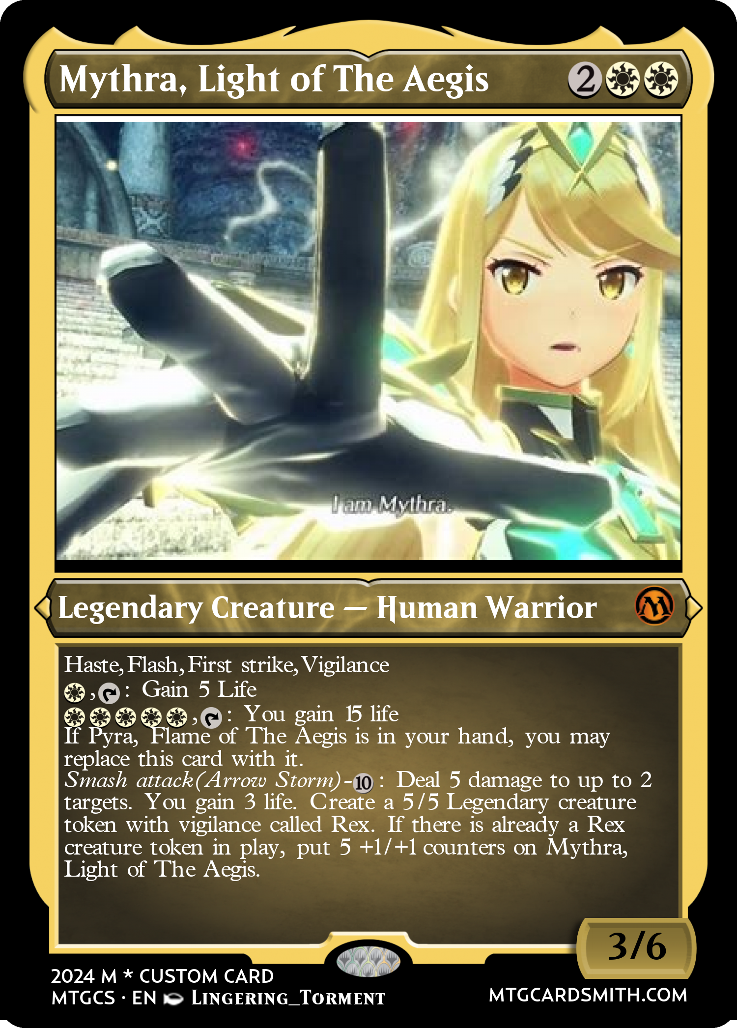 Mythra, Light of The Aegis
