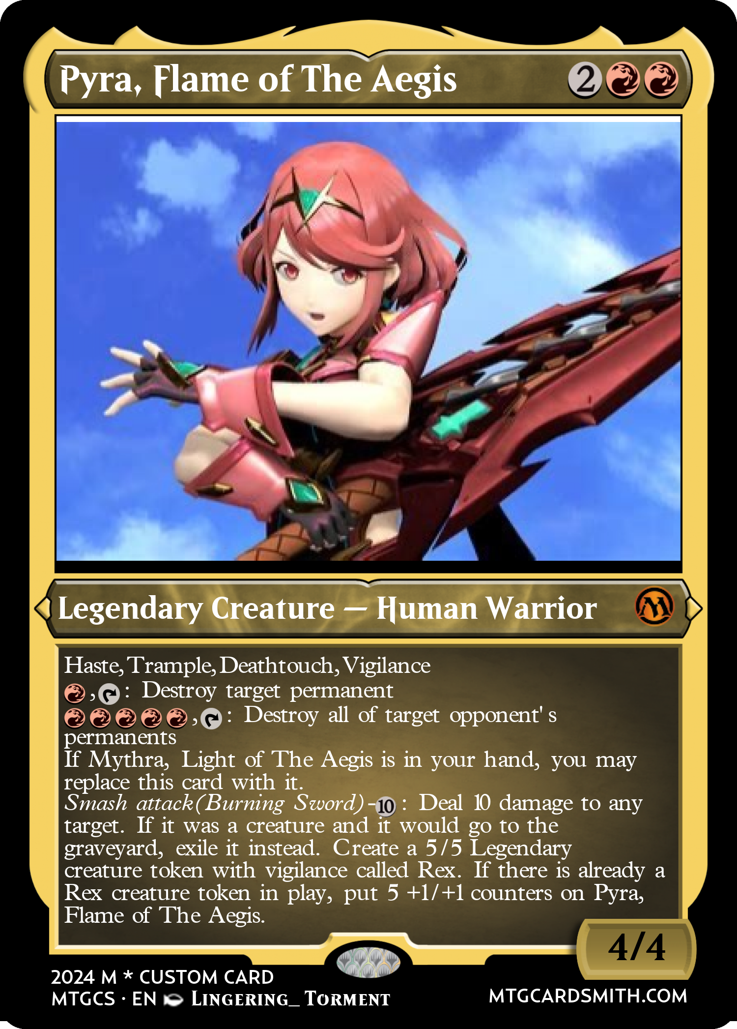 Pyra, Flame of The Aegis