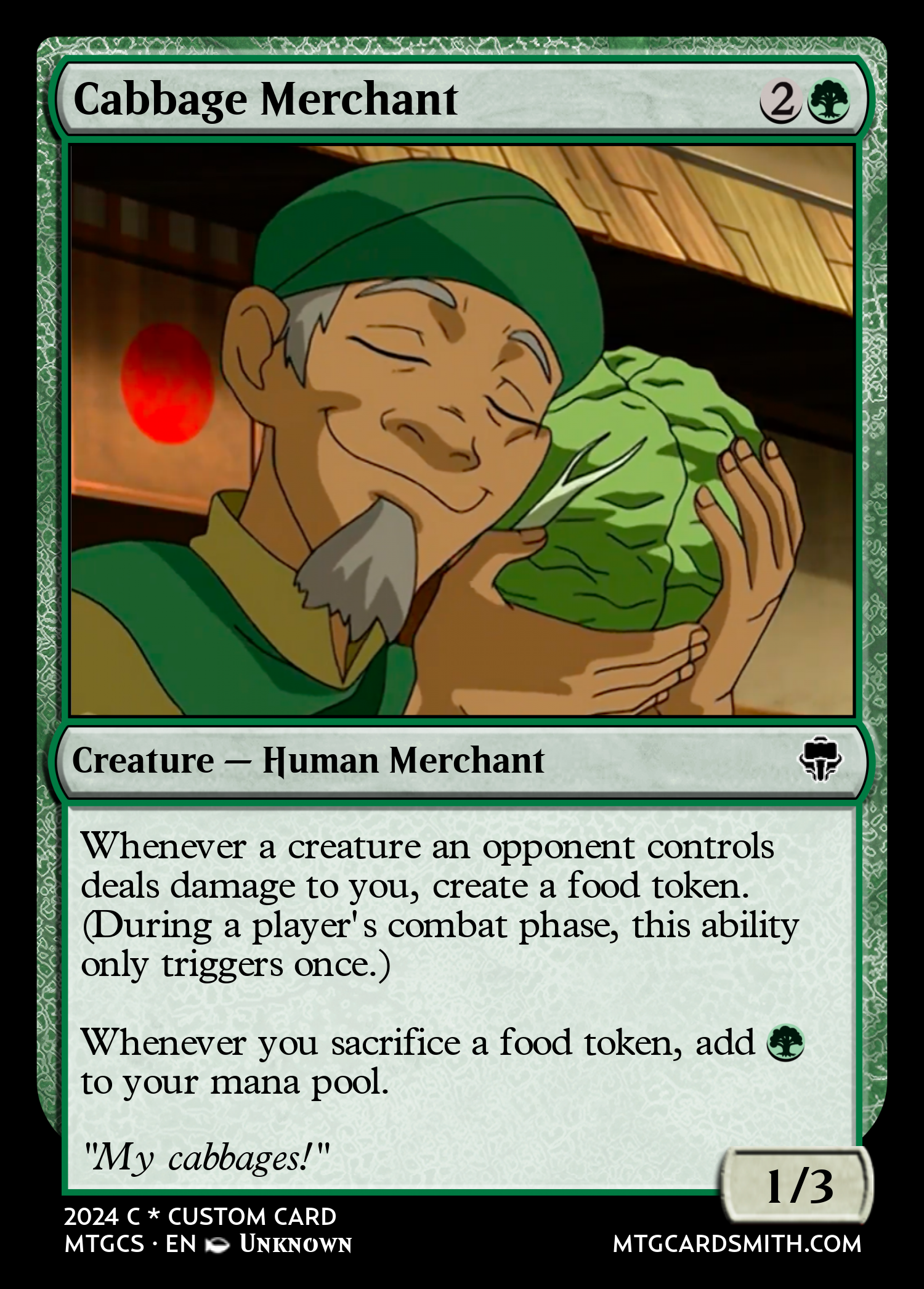 Cabbage Merchant