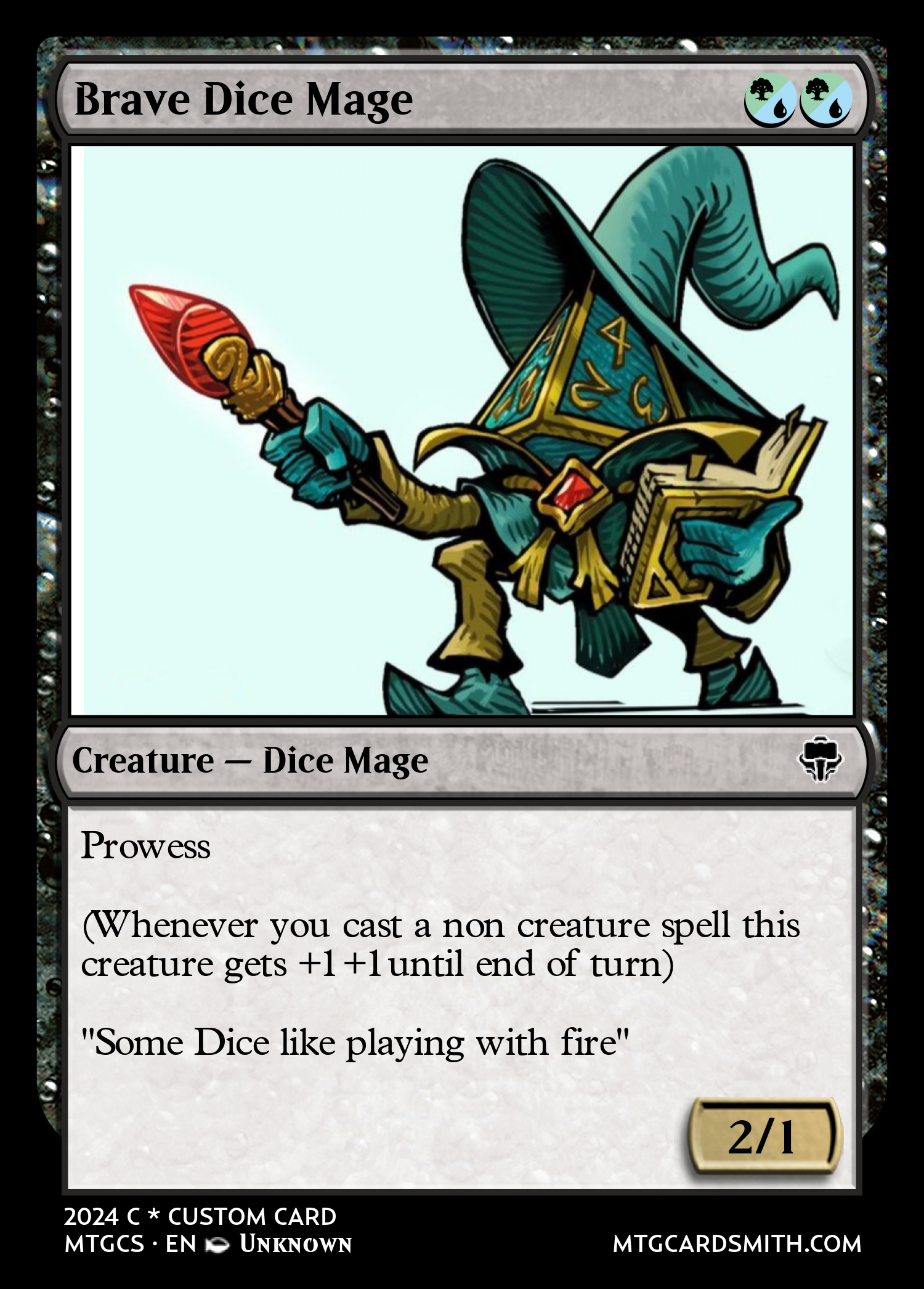 Brave Dice Mage