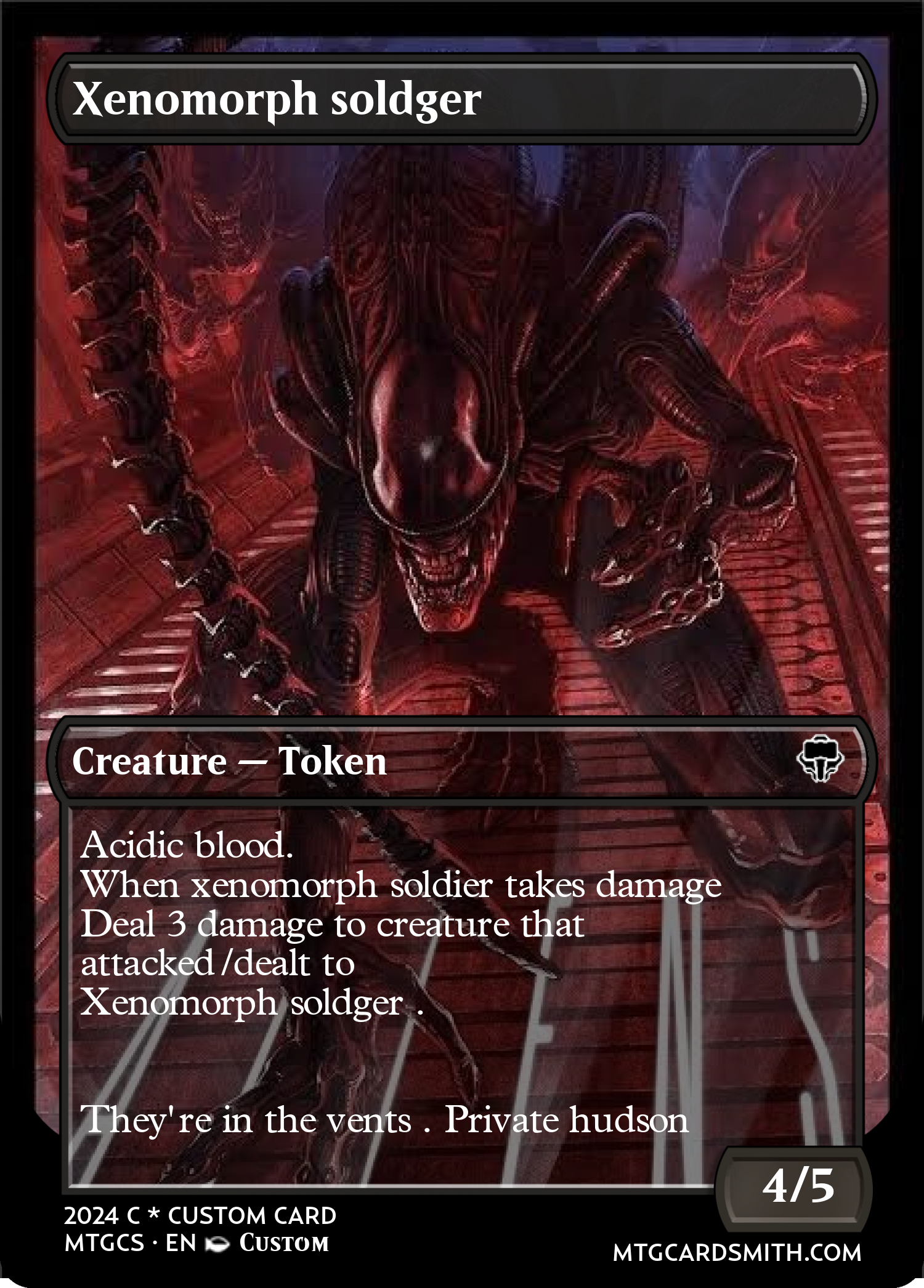 Xenomorph soldger 