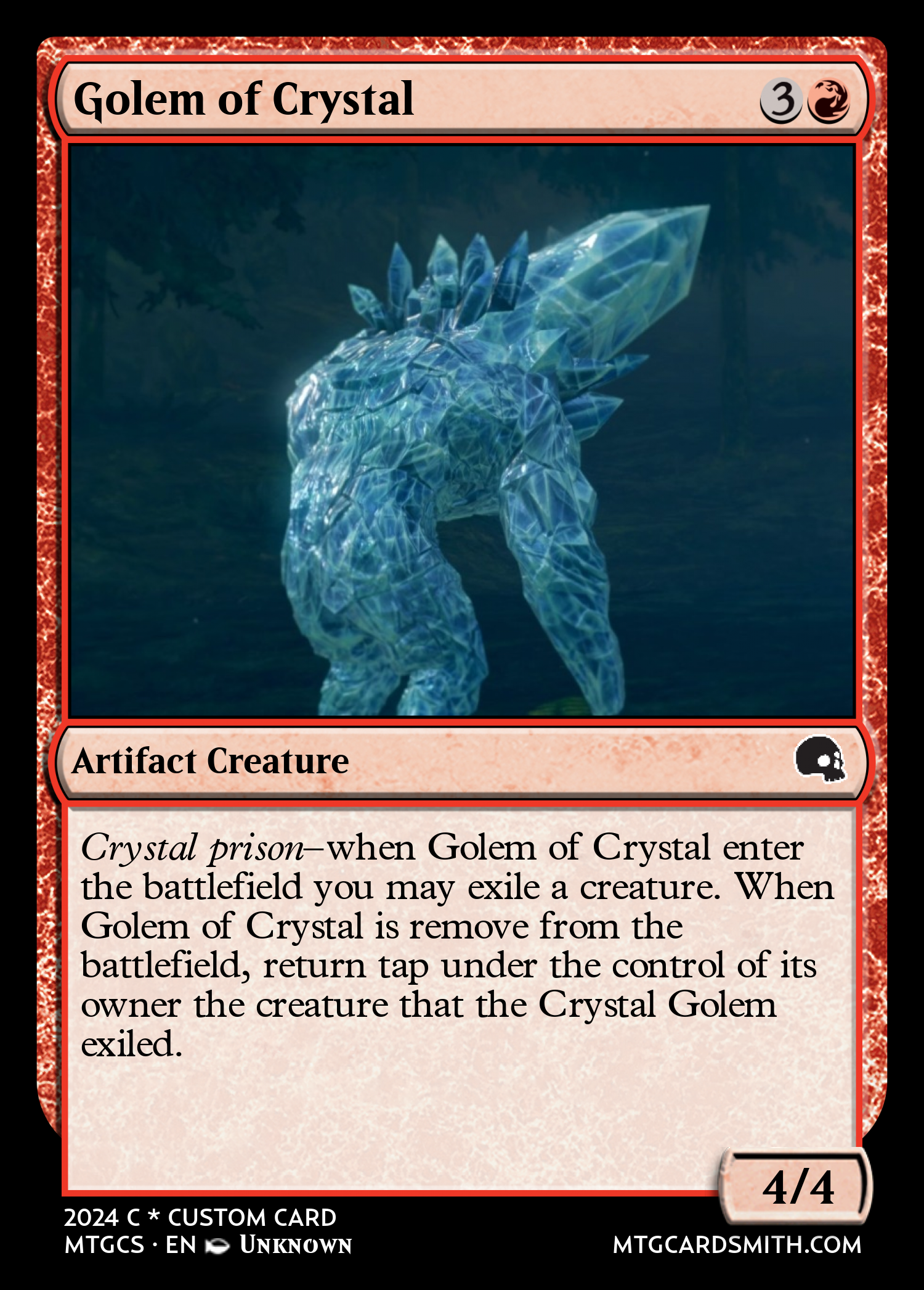 Golem of Crystal 