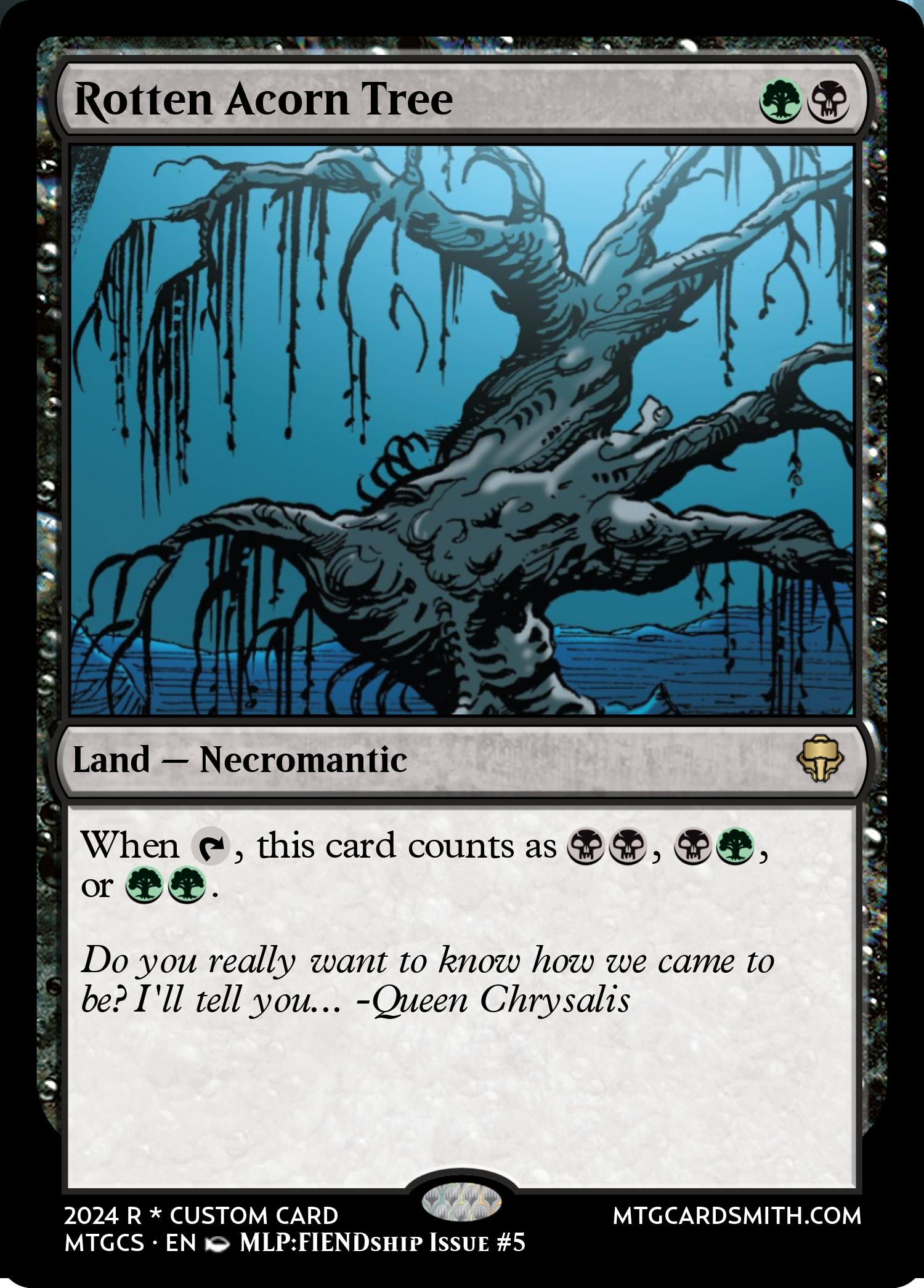 Rotten Acorn Tree