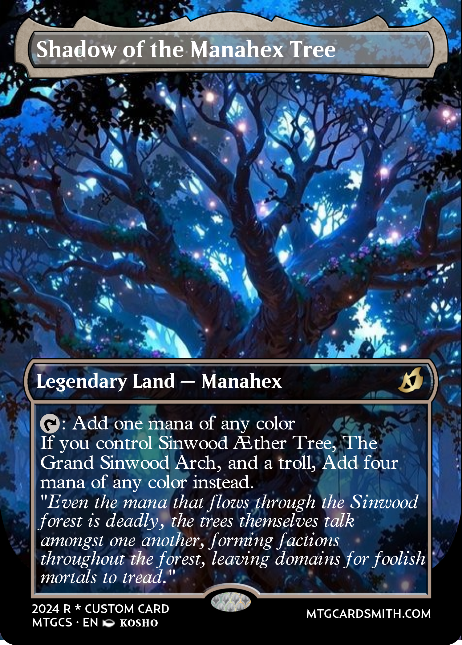 Shadow of the Manahex Tree