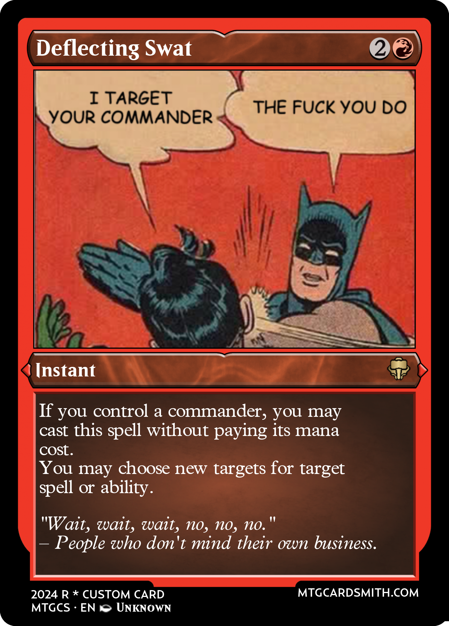 Deflecting Swat
