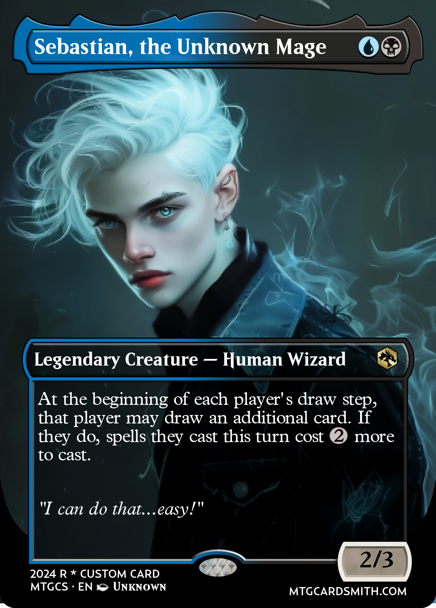 Sebastian, the Unknown Mage