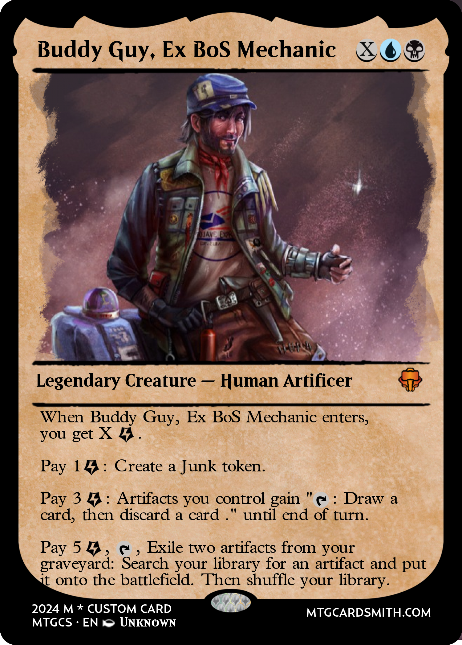 Buddy Guy, Ex BoS Mechanic