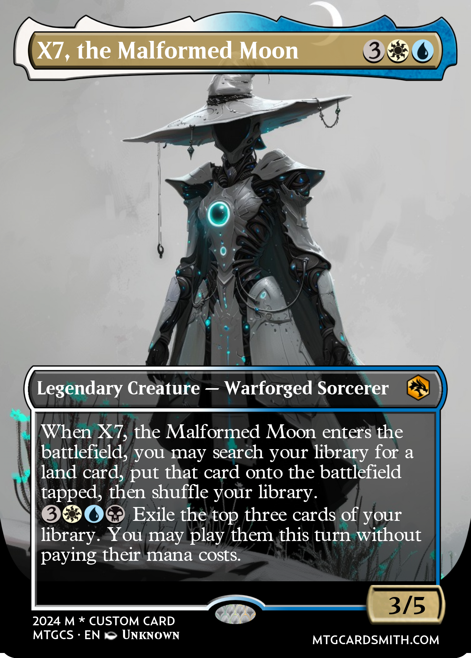 X7, the Malformed Moon